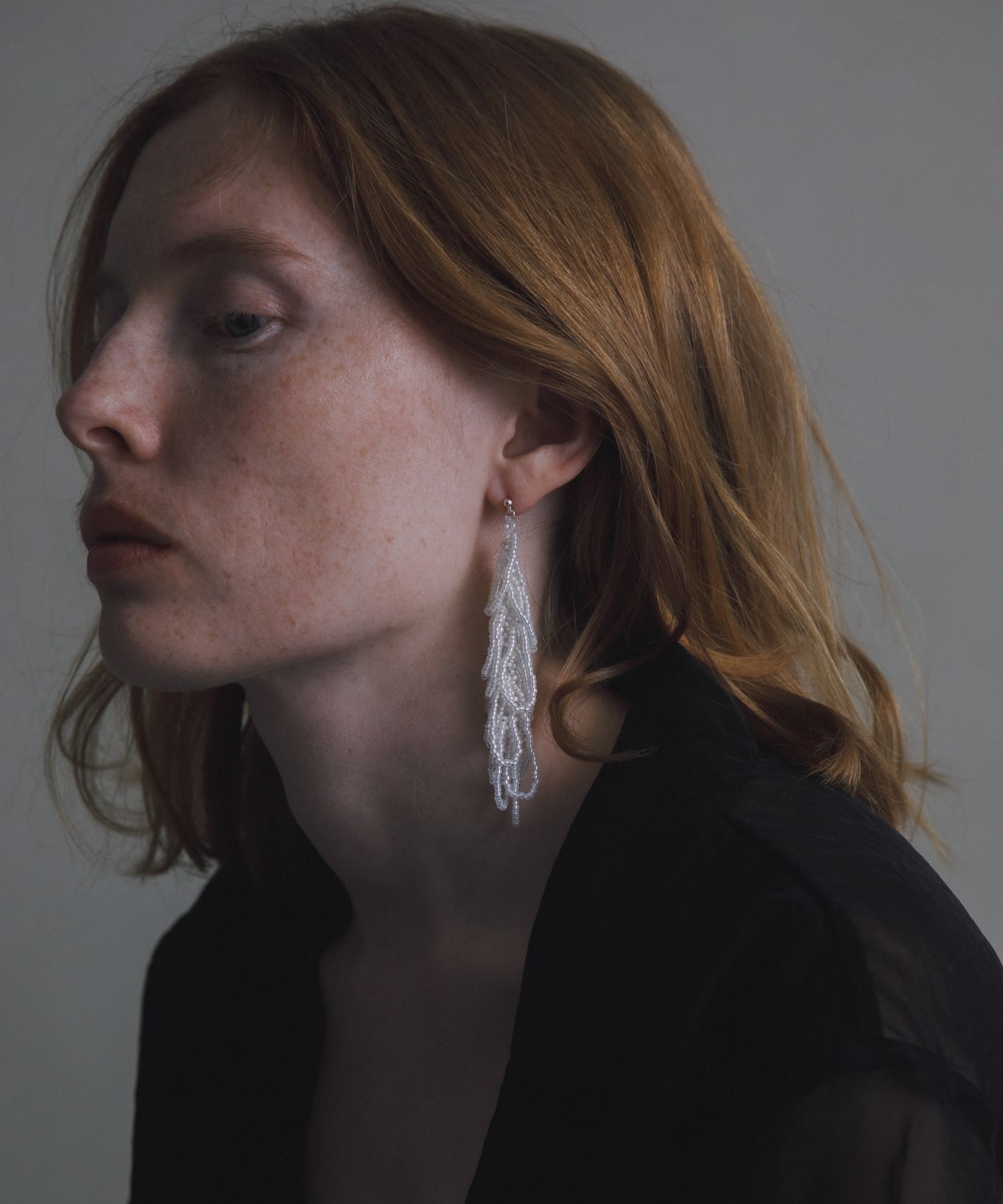 decor『デコール』　Fringe 1P Pierce CLEAR -