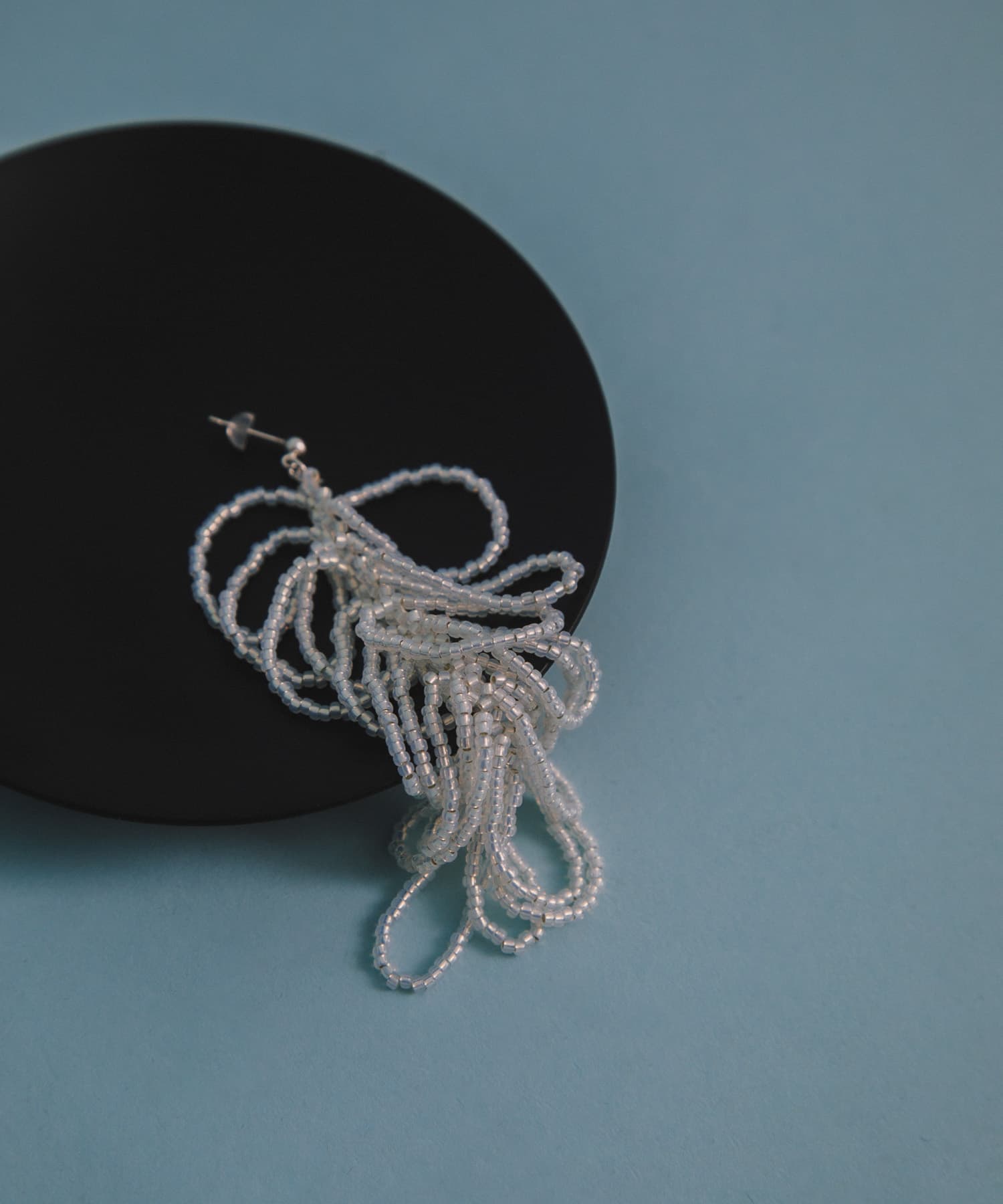 decor『デコール』　Fringe 1P Pierce CLEAR -