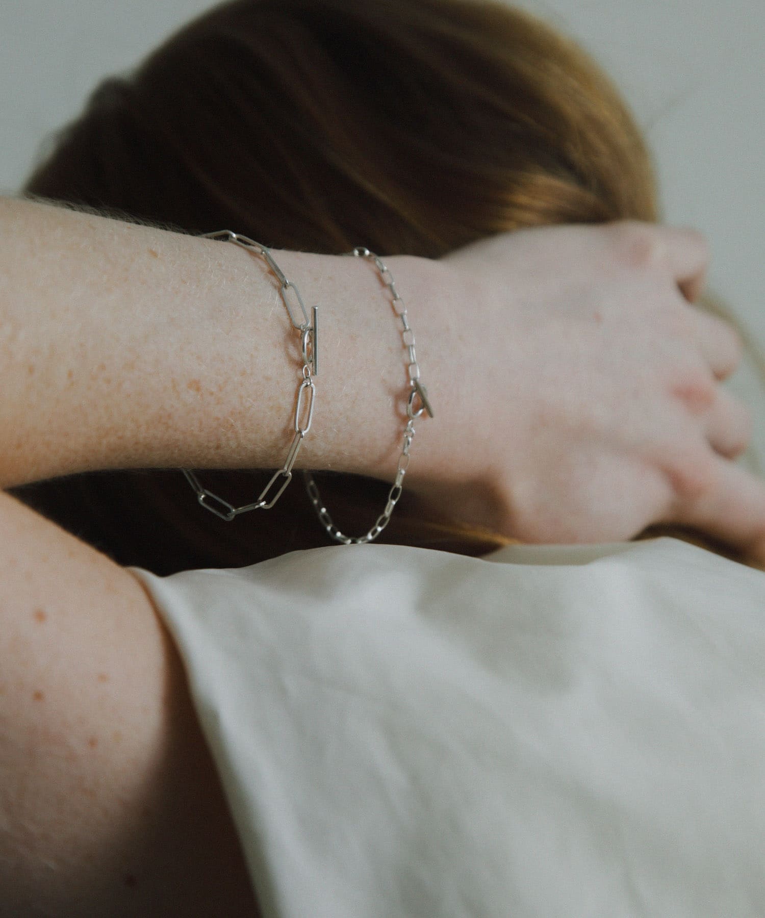 decor『デコール』　Cablechain Bracelet SILVER -
