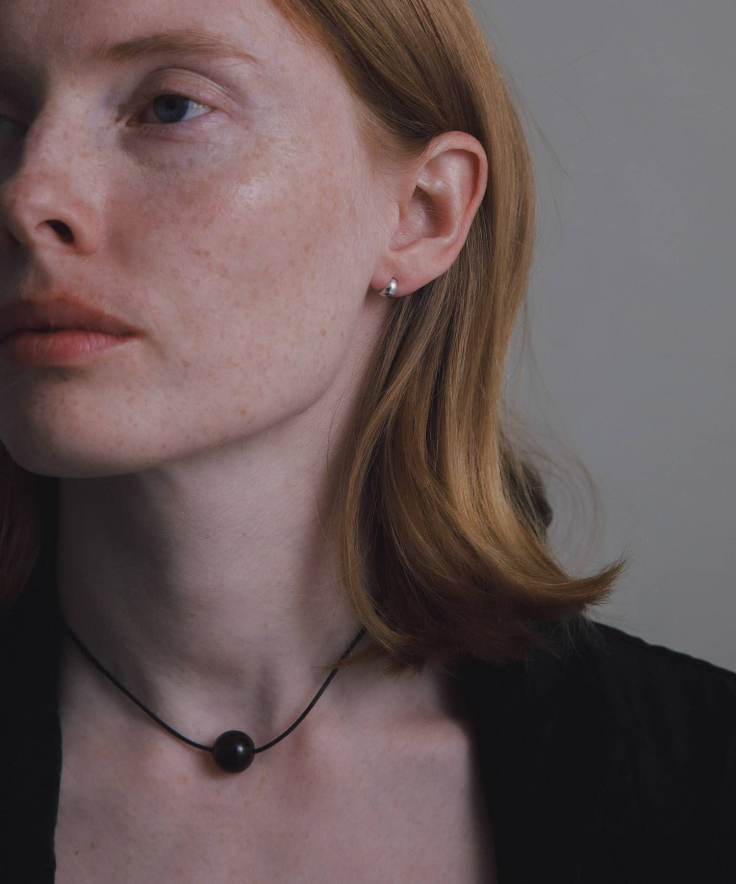 decor『デコール』　Gemstone Choker スモーキークォーツ -