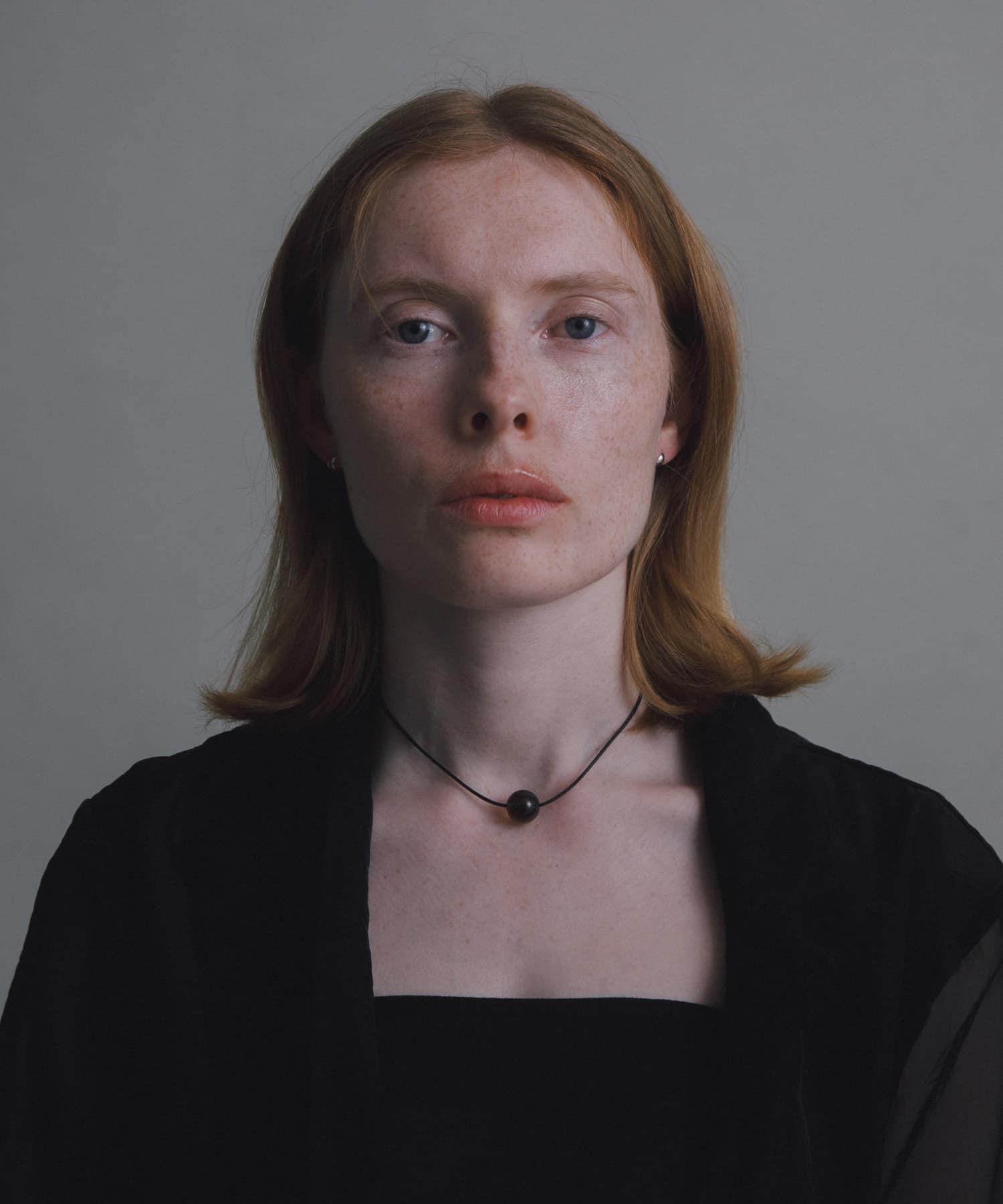 decor『デコール』　Gemstone Choker スモーキークォーツ -