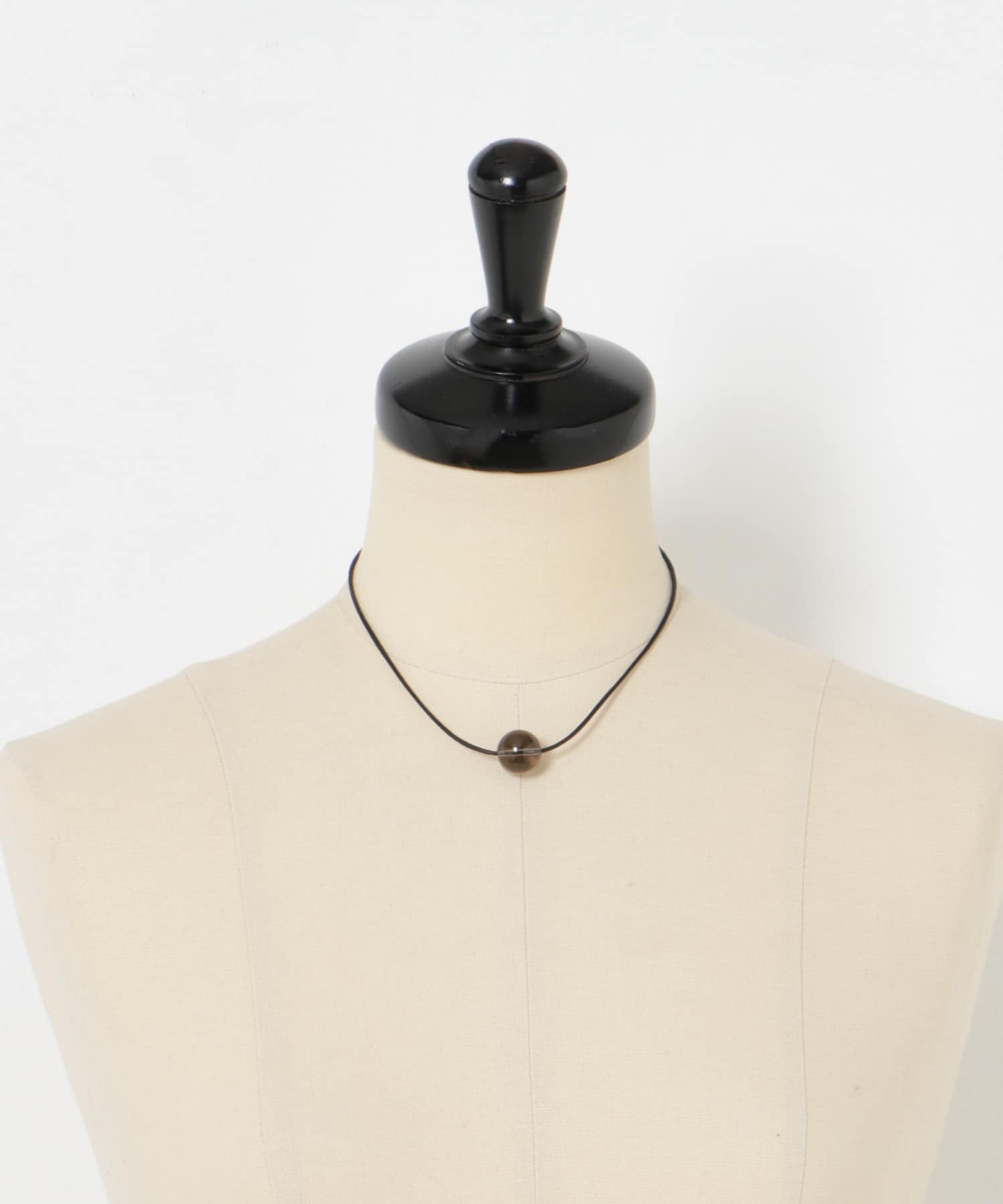 decor『デコール』　Gemstone Choker スモーキークォーツ -