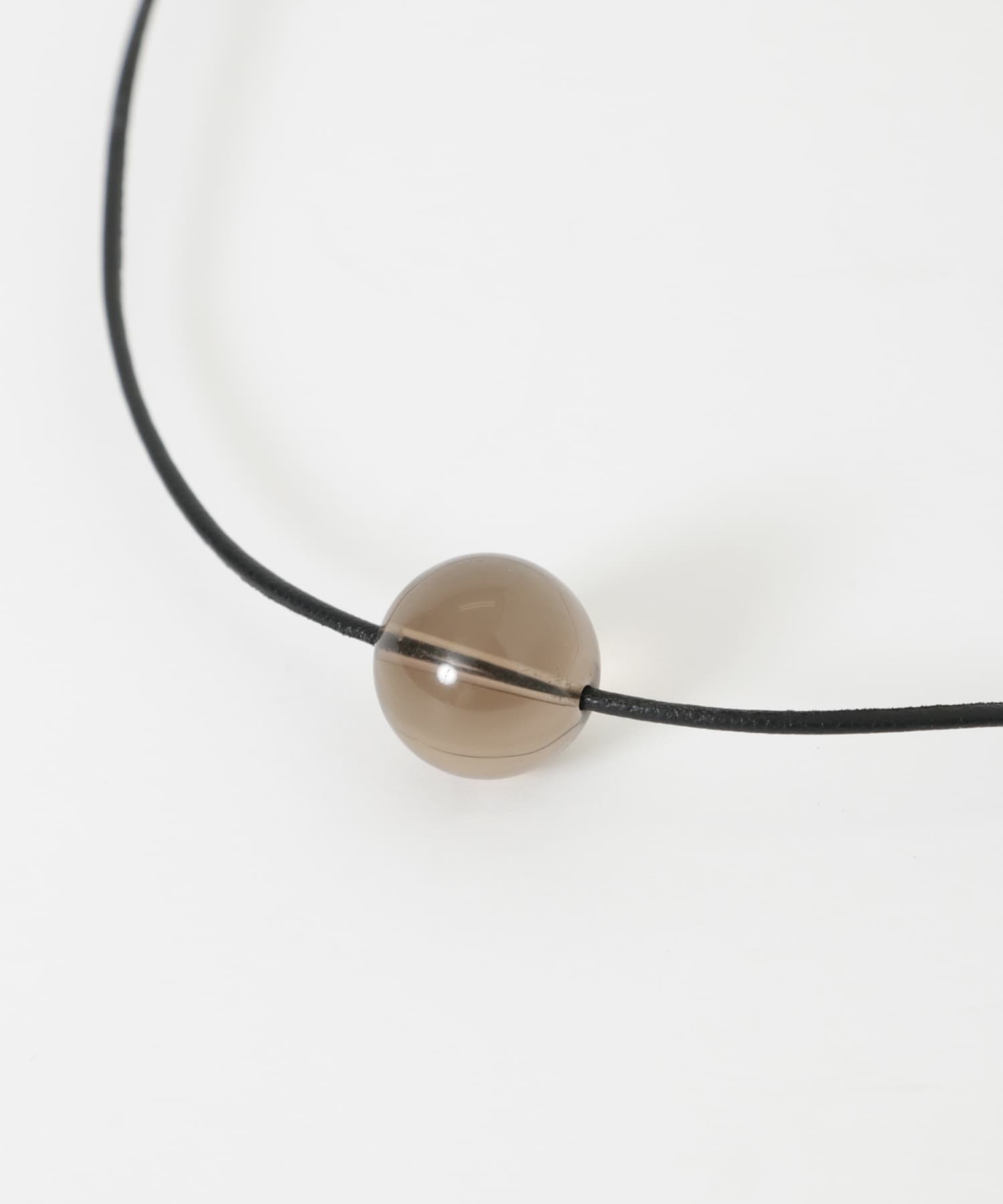 decor『デコール』　Gemstone Choker スモーキークォーツ -