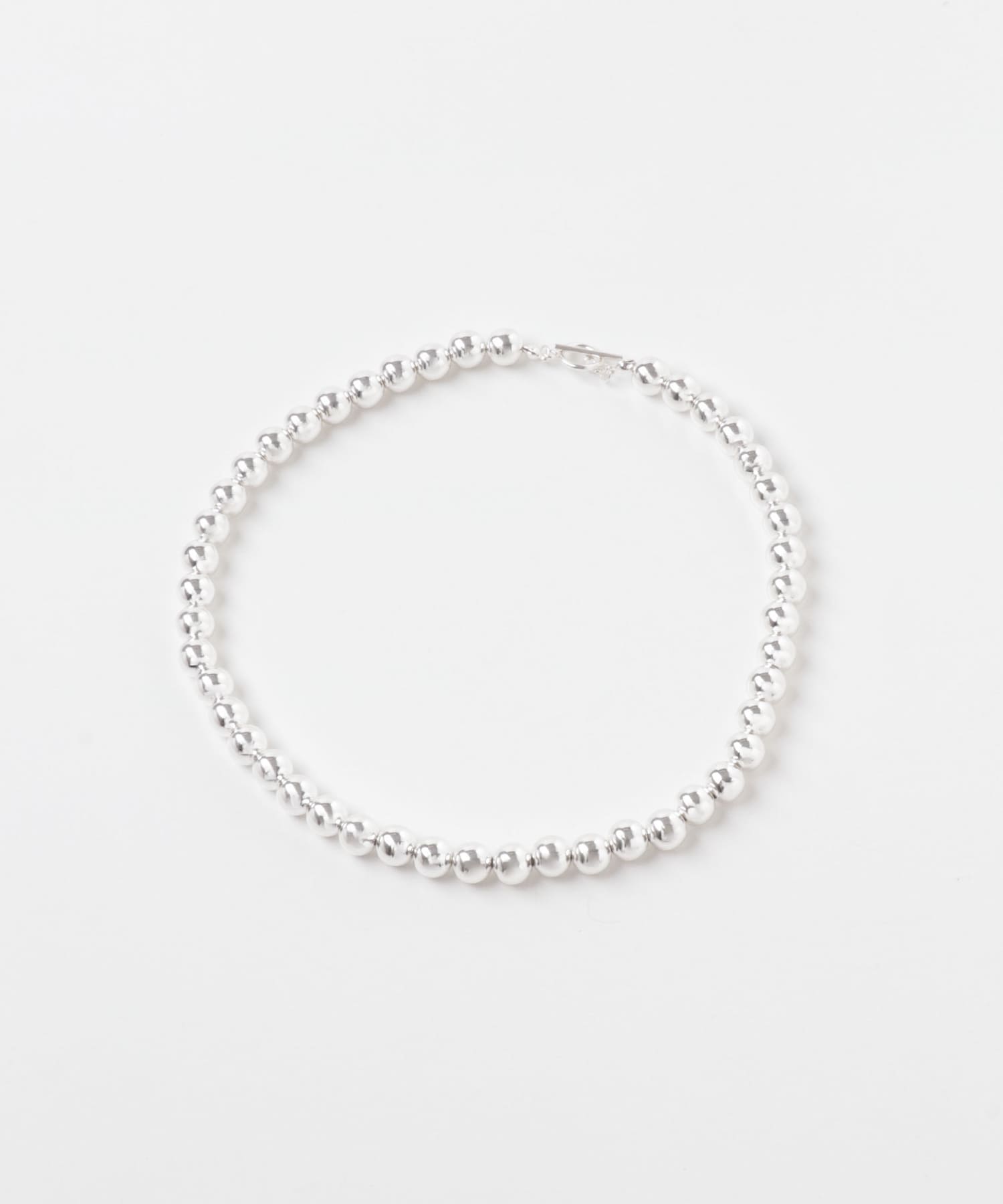 decor『デコール』　Hematite8mmBallchoker SILVER -