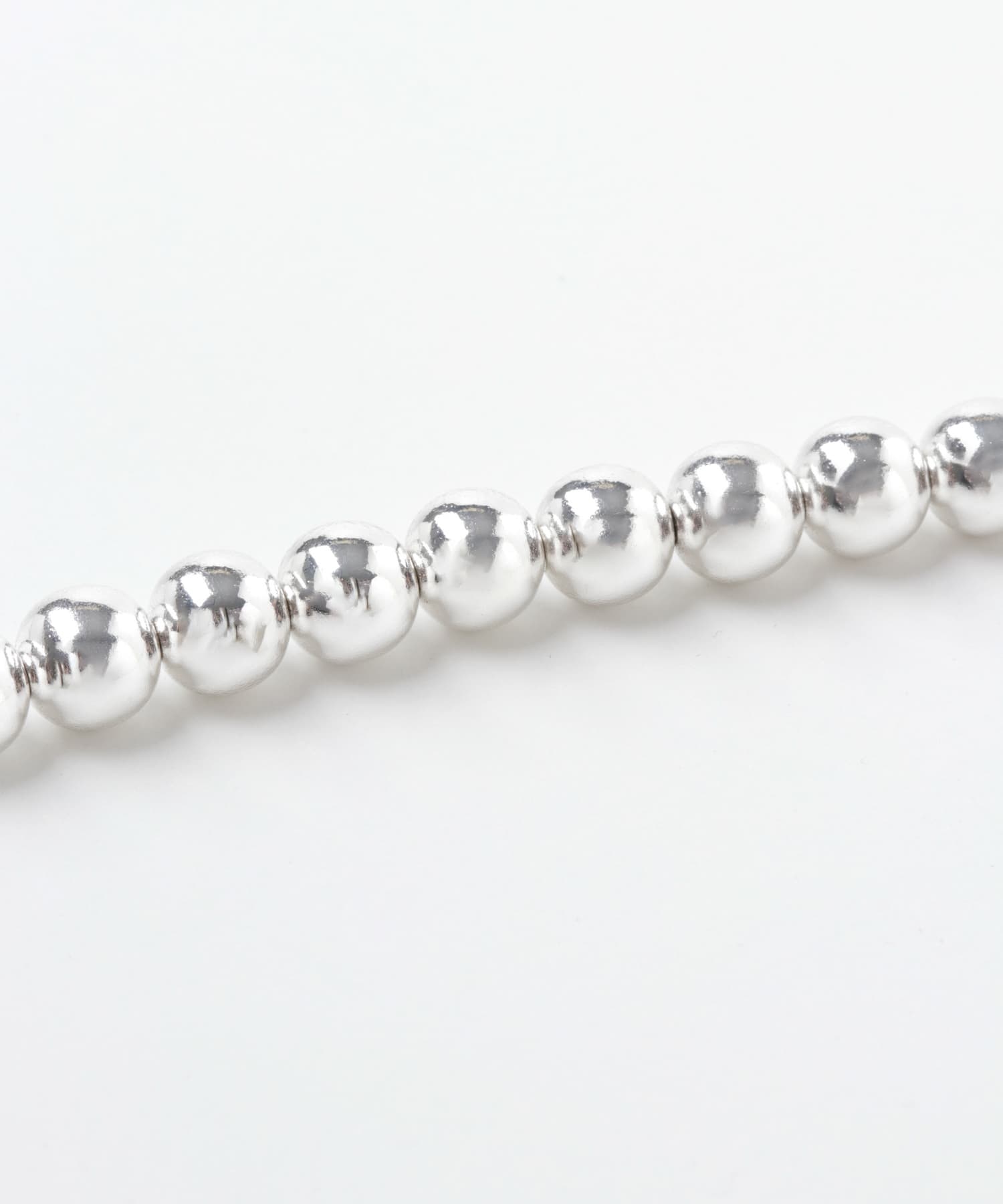 decor『デコール』　Hematite8mmBallchoker SILVER -