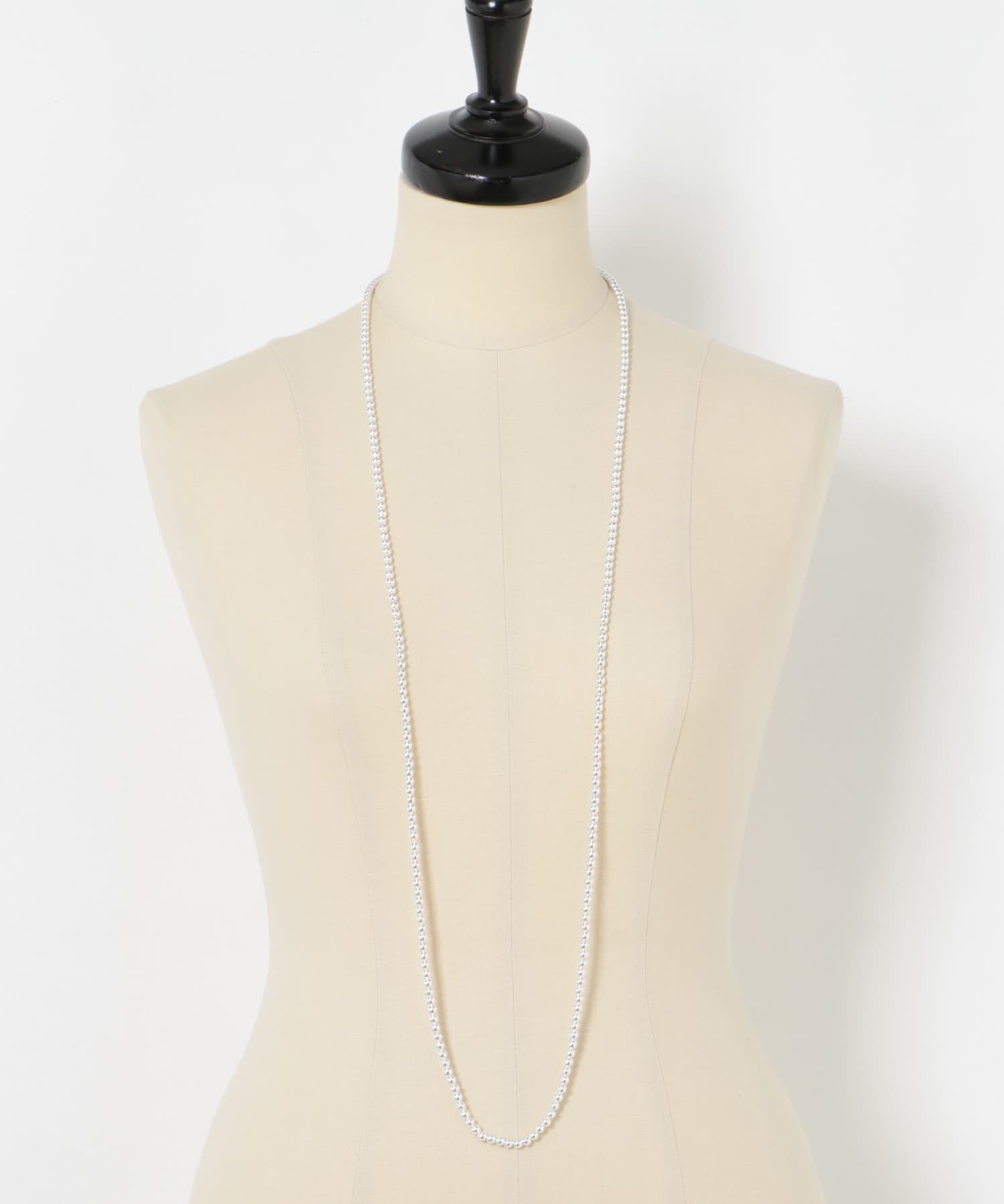 decor『デコール』　Hematite4mmBallnecklace SILVER -