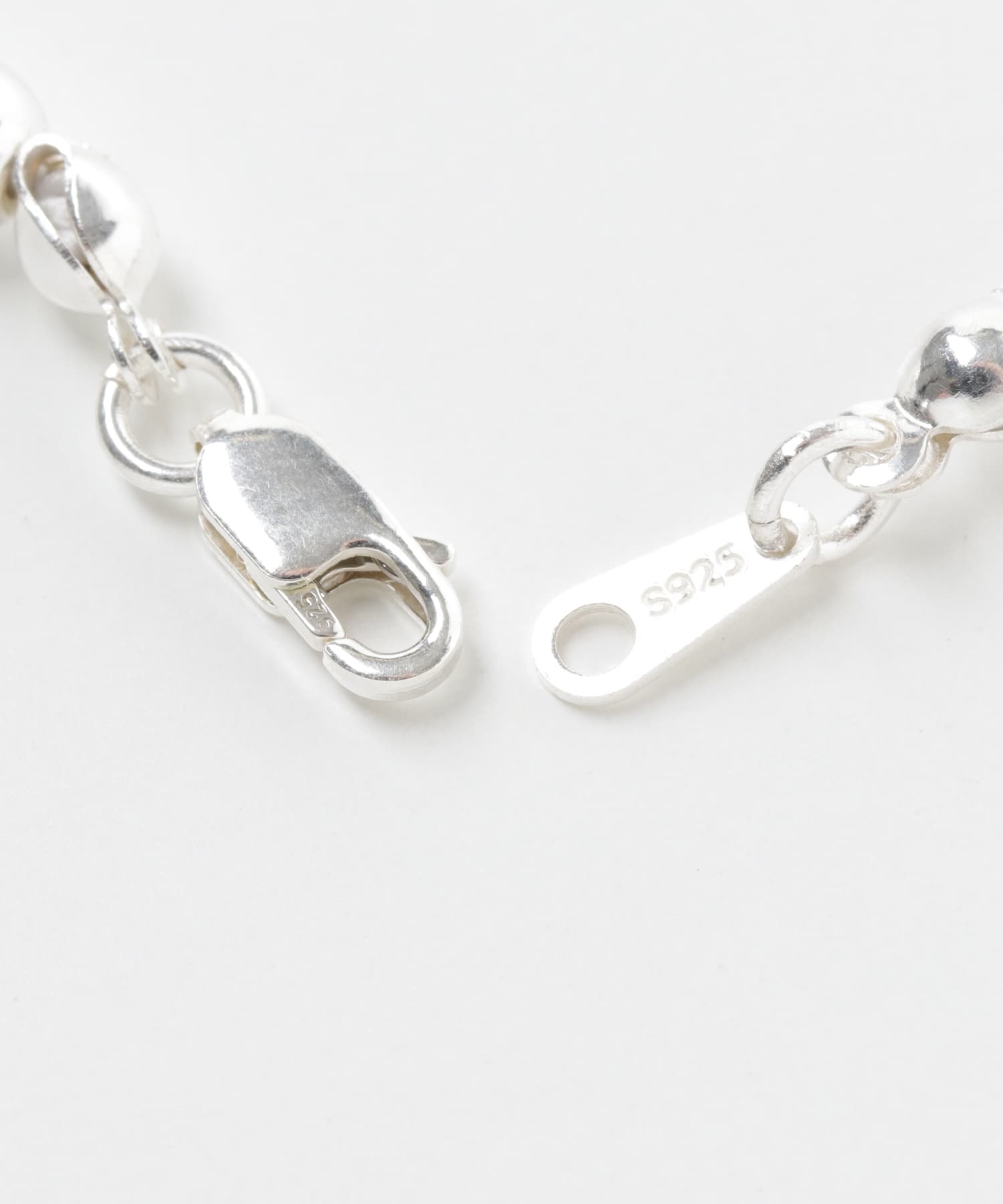 decor『デコール』　Hematite4mmBallnecklace SILVER -