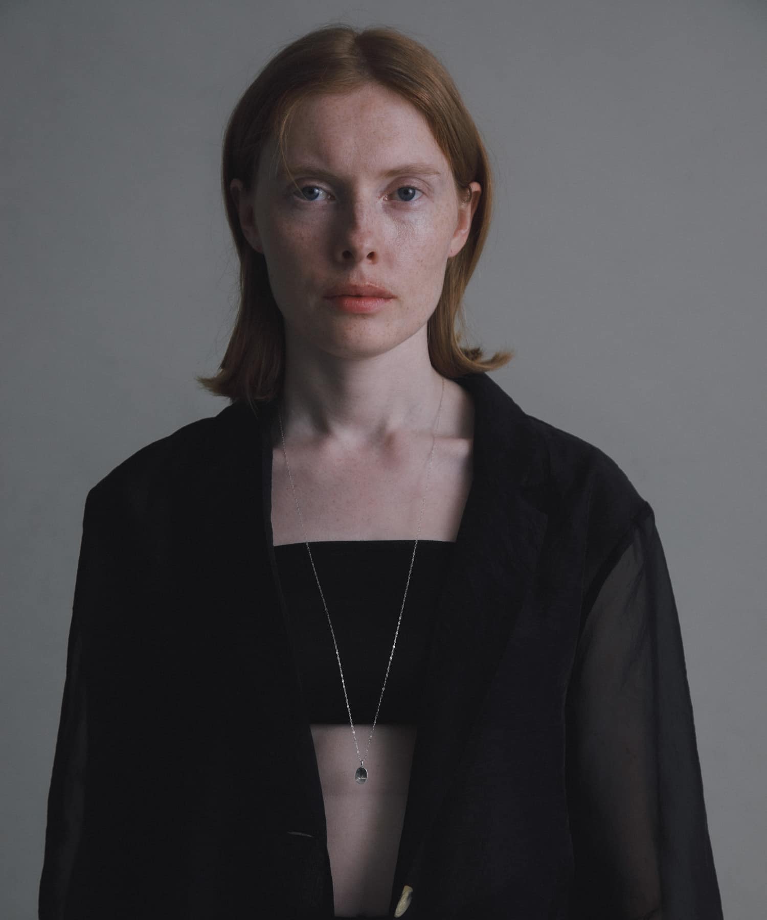 decor『デコール』　Ovalcharm Longnecklace SILVER -