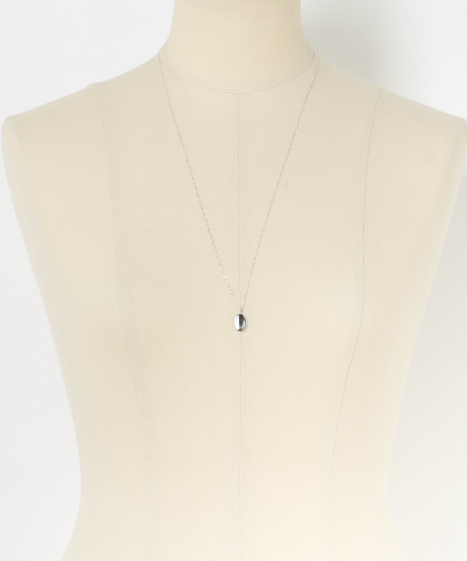 decor『デコール』　Ovalcharm Longnecklace SILVER -
