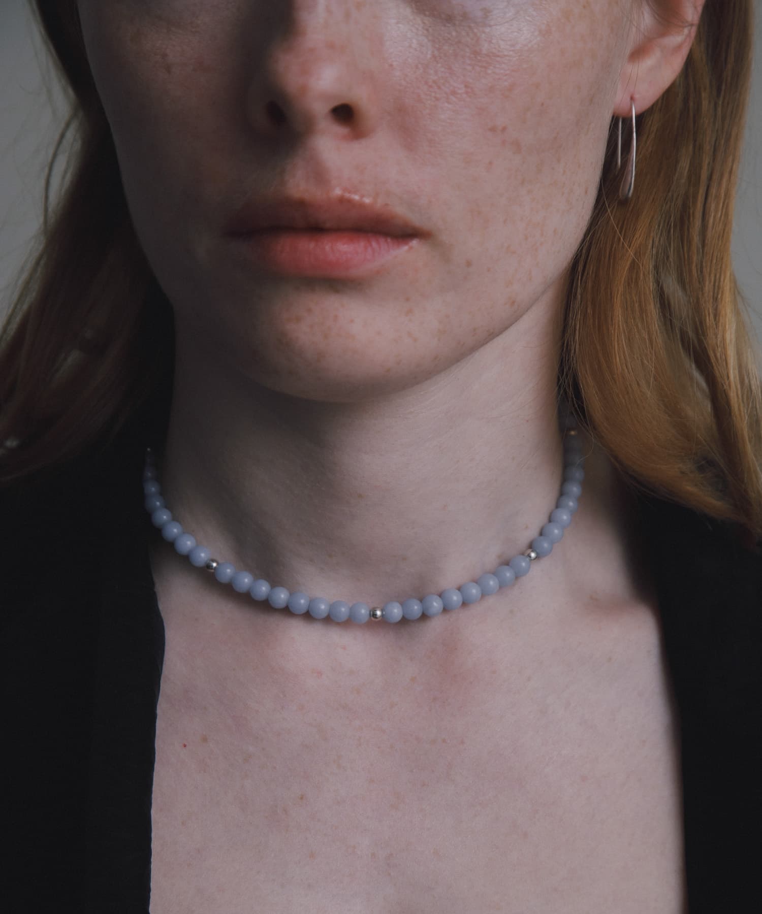decor『デコール』　Angelite Necklace BLUE -