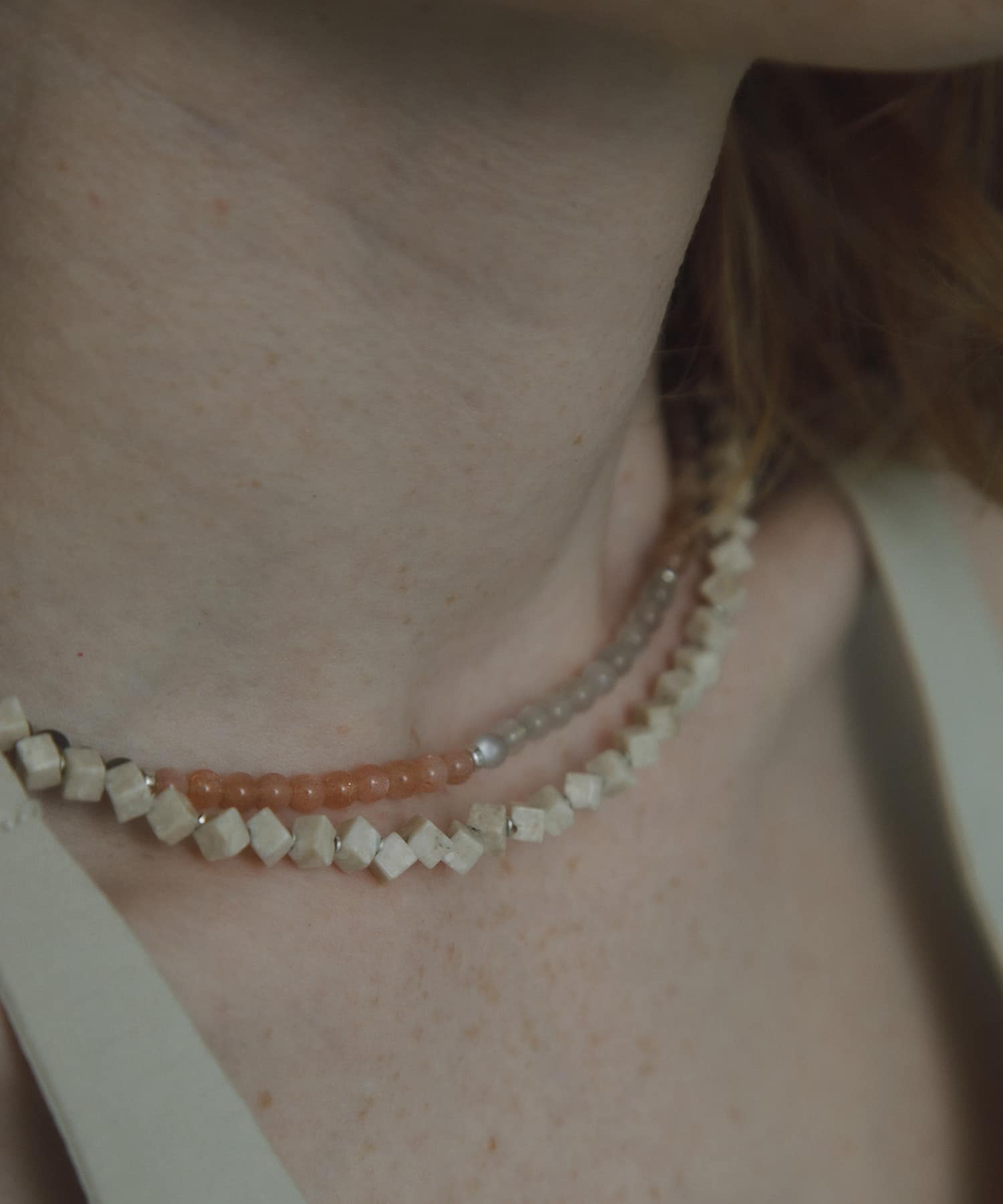 decor『デコール』　Moongradation Necklace MULTI -