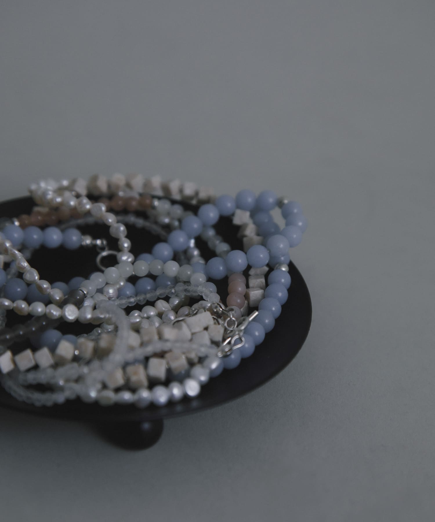 decor『デコール』　Moonpearl Doublenecklace WHITE -0