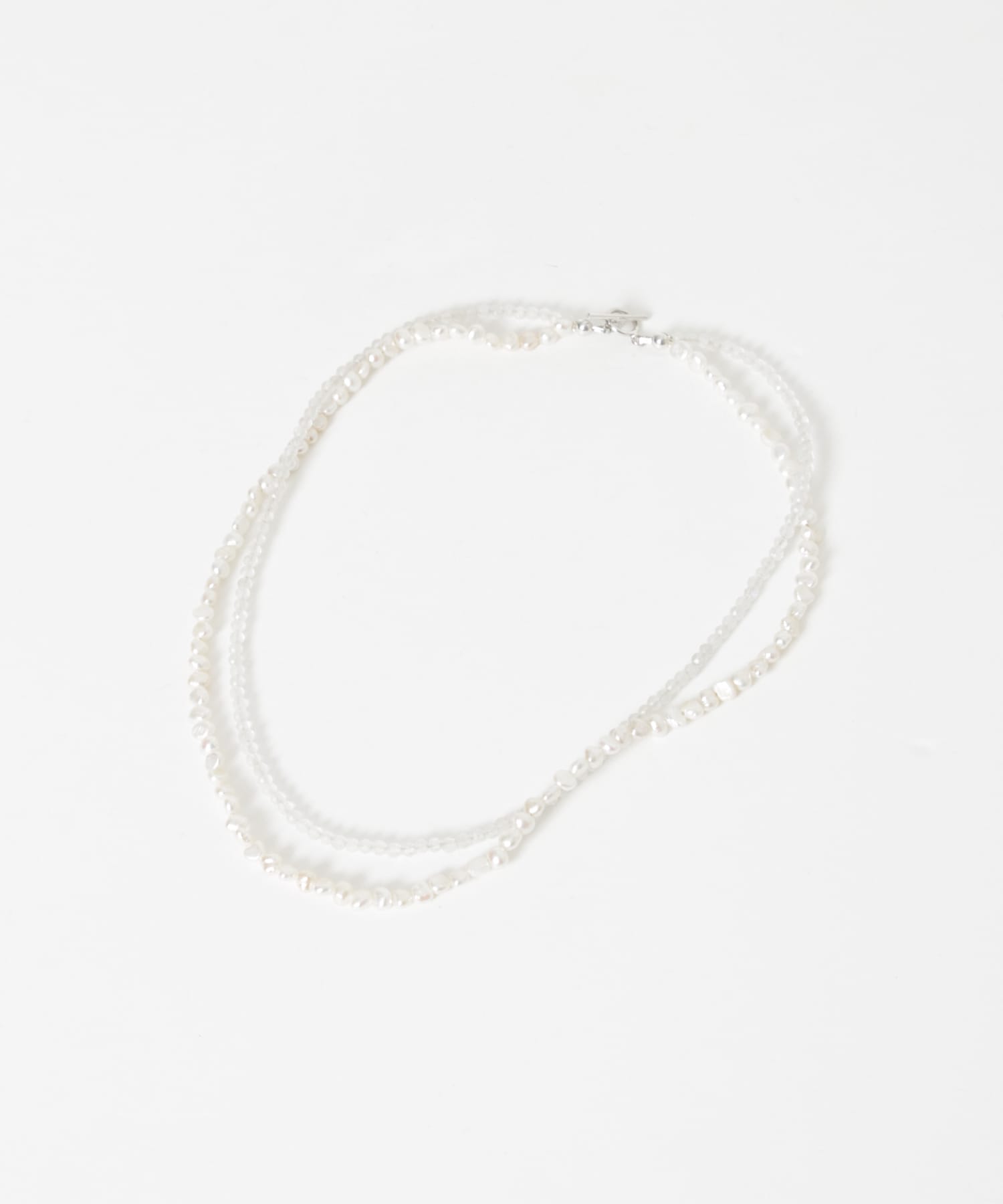 decor『デコール』　Moonpearl Doublenecklace WHITE -0