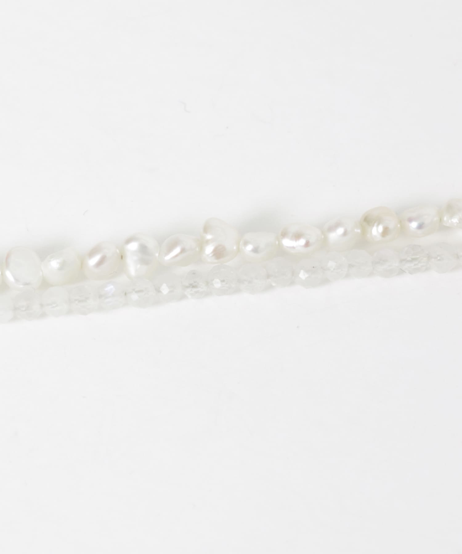 decor『デコール』　Moonpearl Doublenecklace WHITE -0