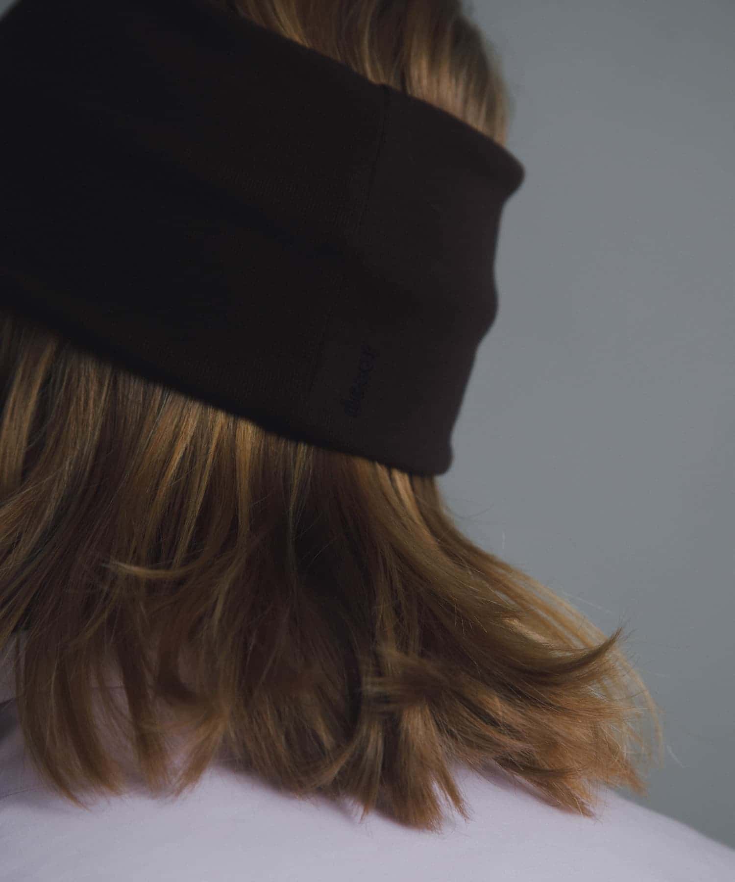 decor『デコール』　Wide Hairband BROWN -