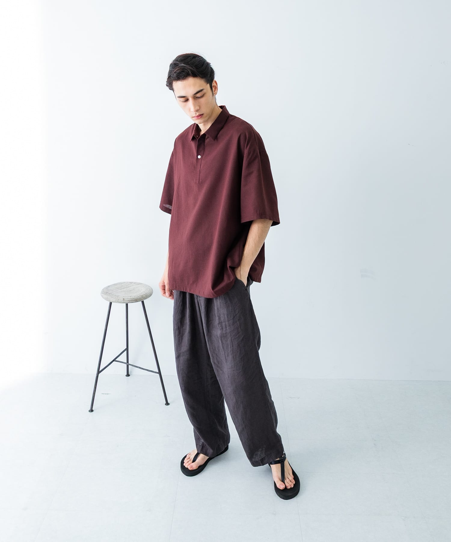 身長：181cm サイズ：L