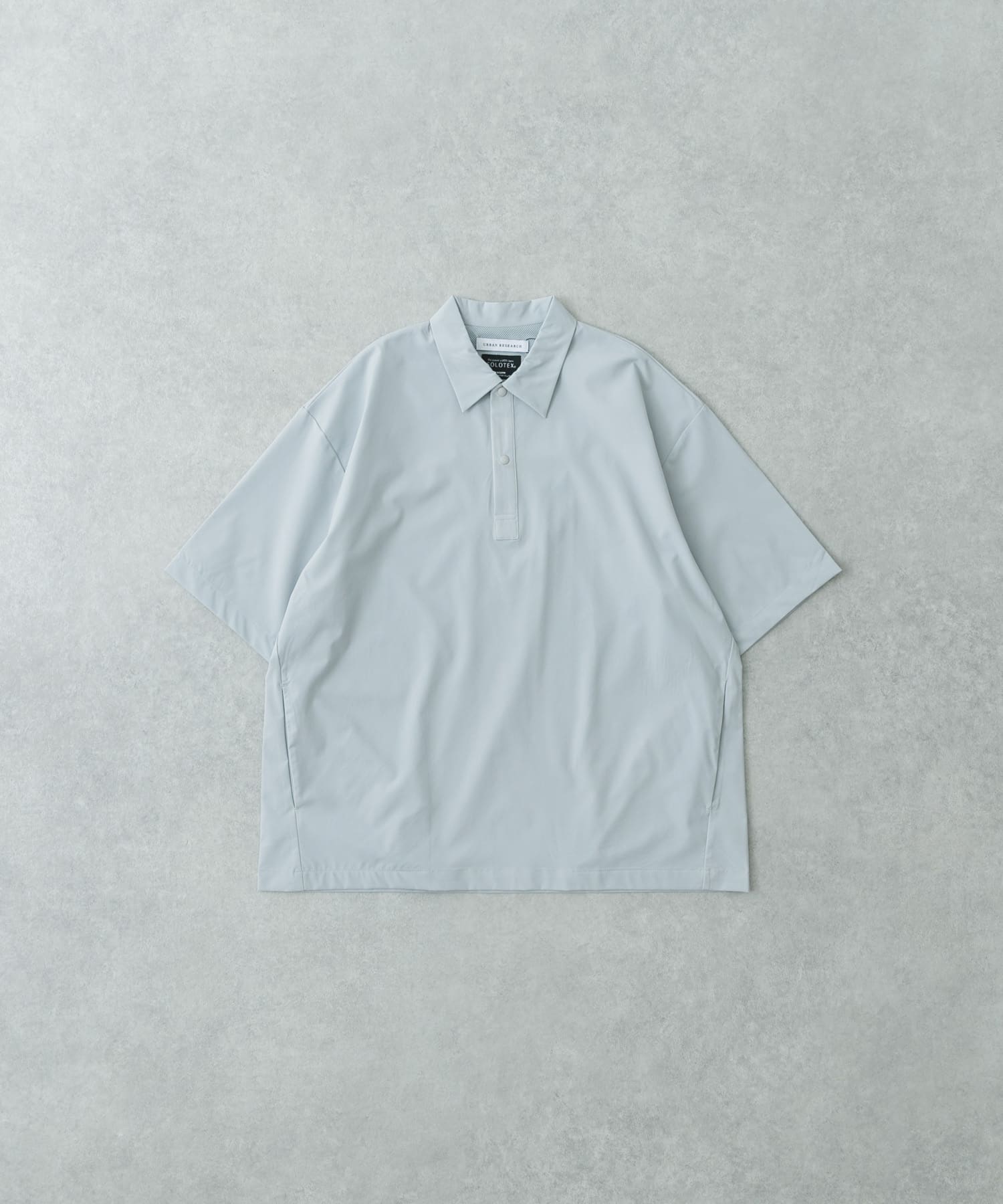 『XLサイズあり』『撥水』SOLOTEX STRETCH ポロシャツ ICE GRAY M