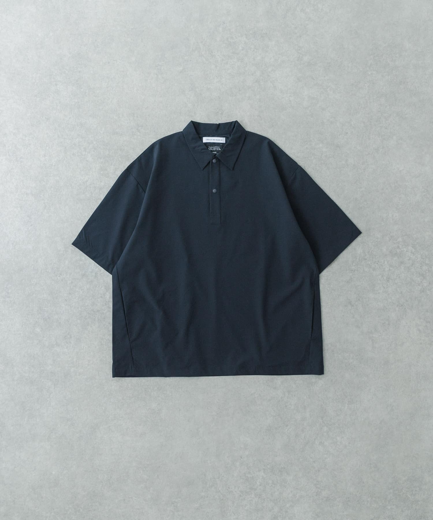 『XLサイズあり』『撥水』SOLOTEX STRETCH ポロシャツ D.NAVY M