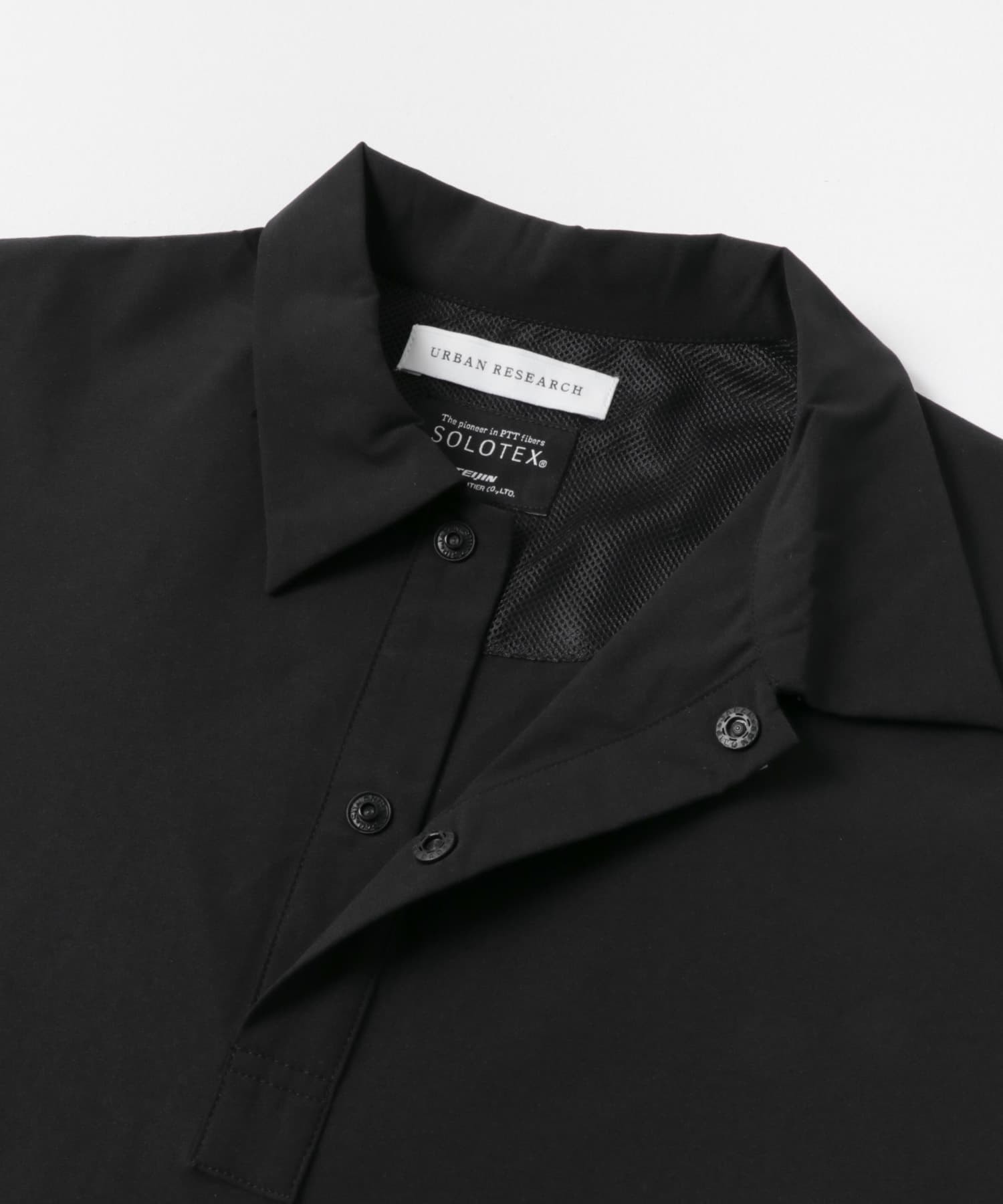 『XLサイズあり』『撥水』SOLOTEX STRETCH ポロシャツ BLACK M