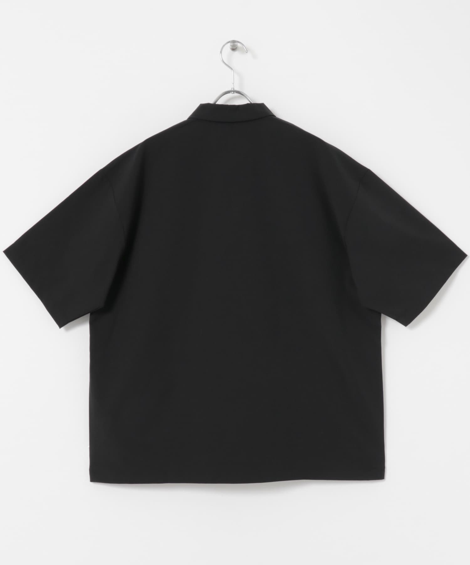 XLサイズあり』『撥水』SOLOTEX STRETCH ポロシャツ(M BLACK