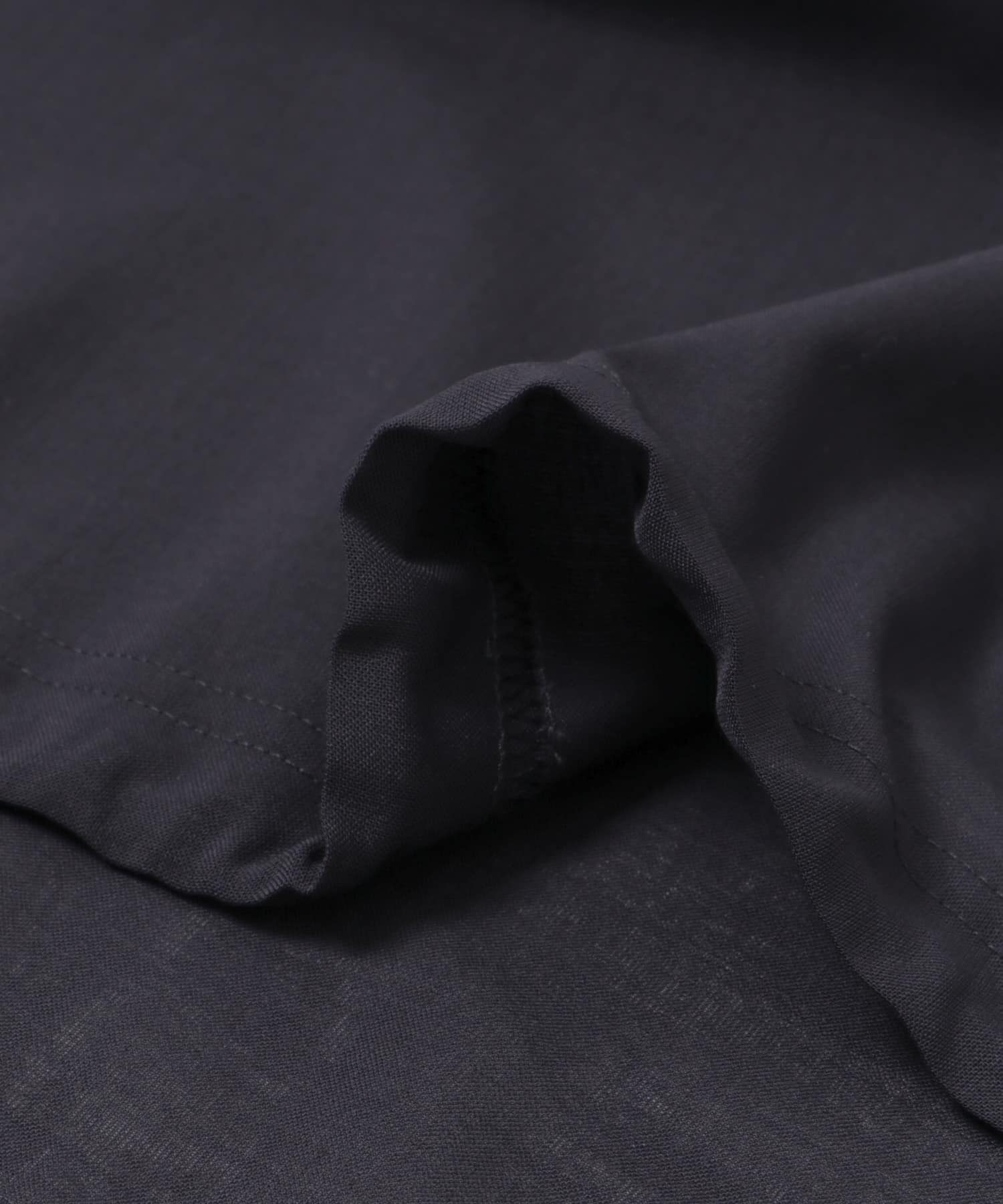 ウォッシャブルウールサイロフィルショートスリーブ Tシャツ NAVY M