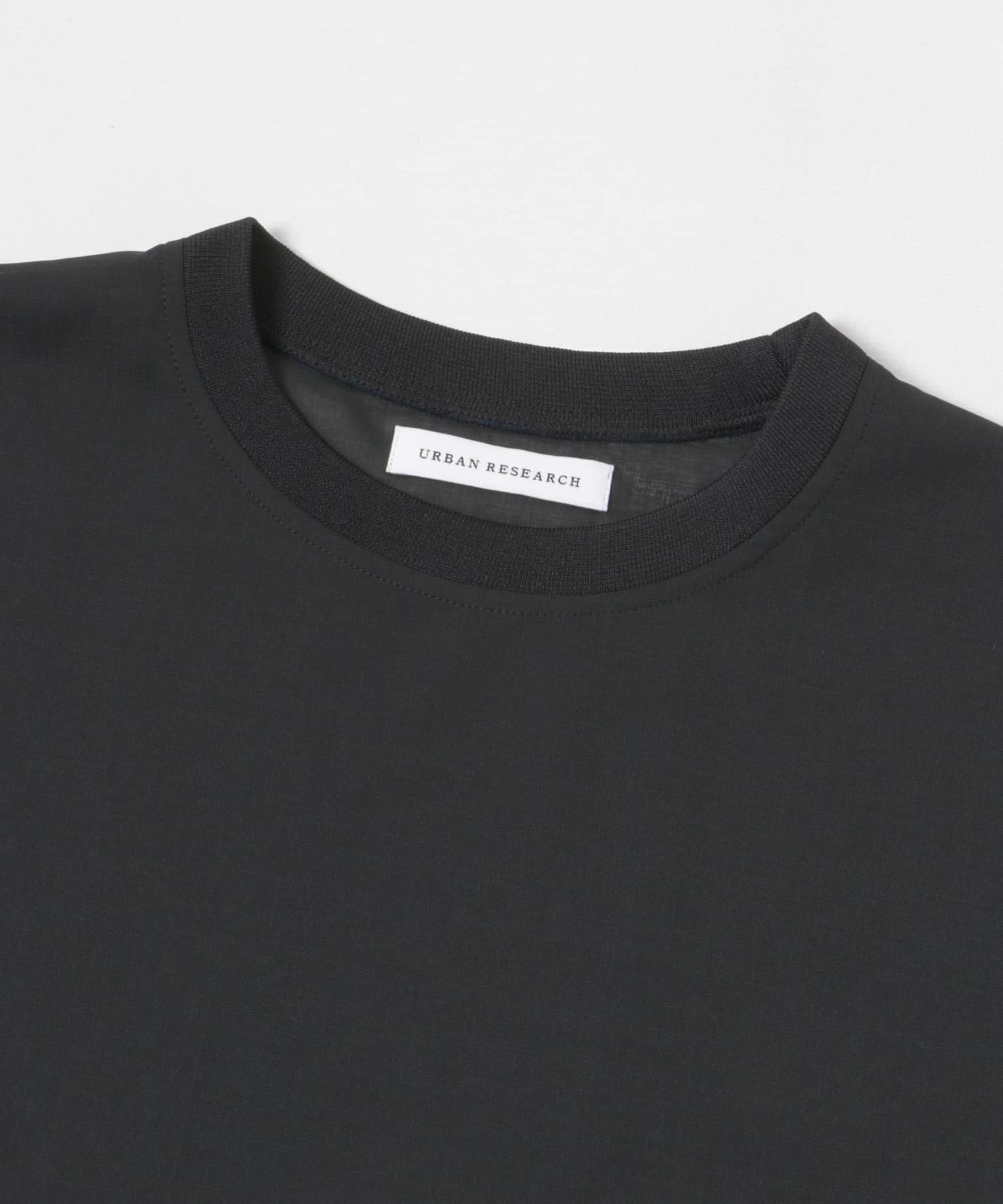 ウォッシャブルウールサイロフィルショートスリーブ Tシャツ BLACK M