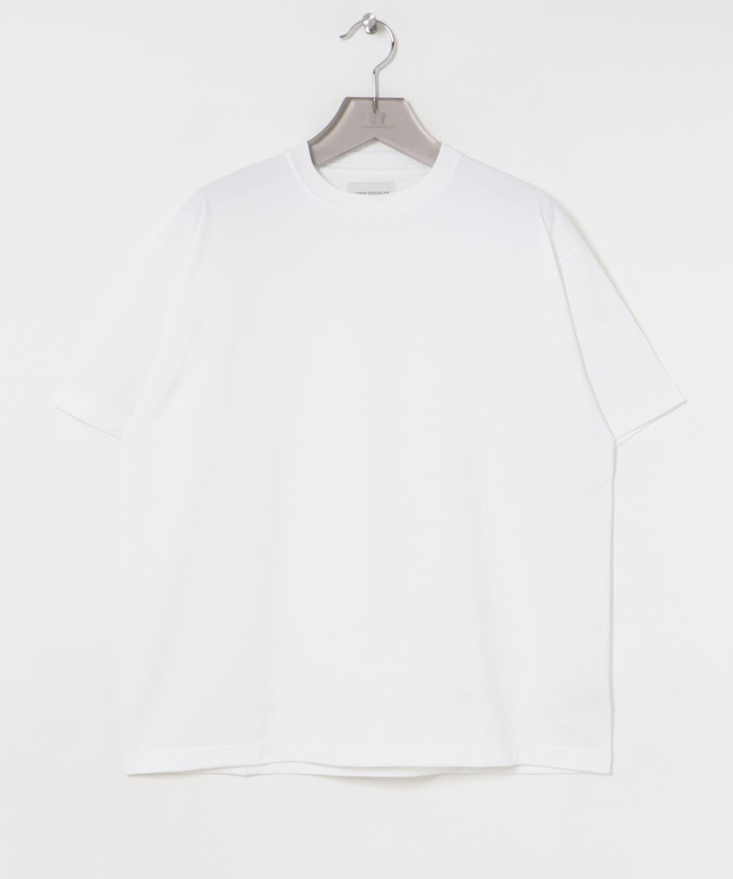 new basic　クールドライツイストヒートブロックショートスリーブ WHITE M