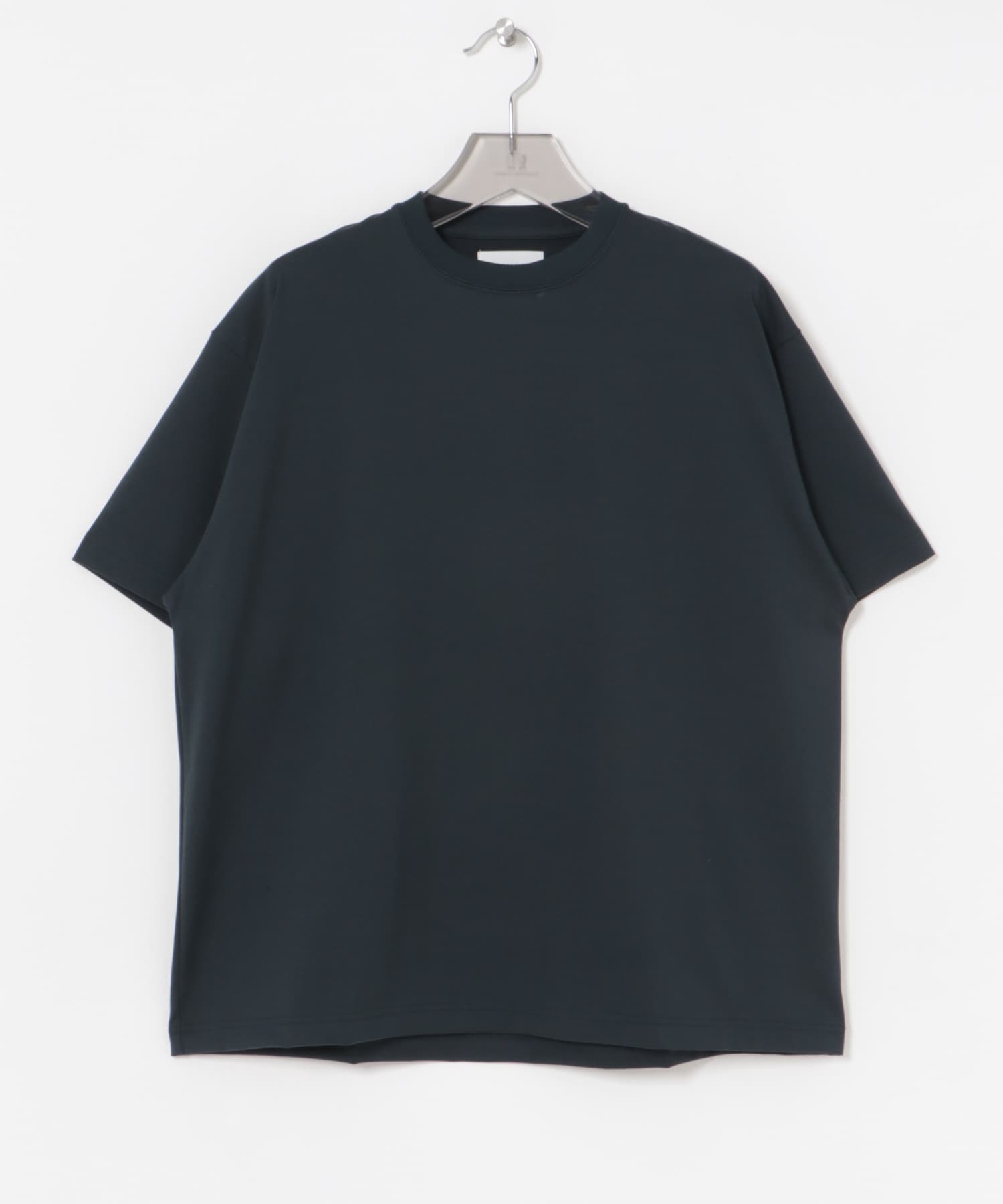 new basic　クールドライツイストヒートブロックショートスリーブ NAVY M
