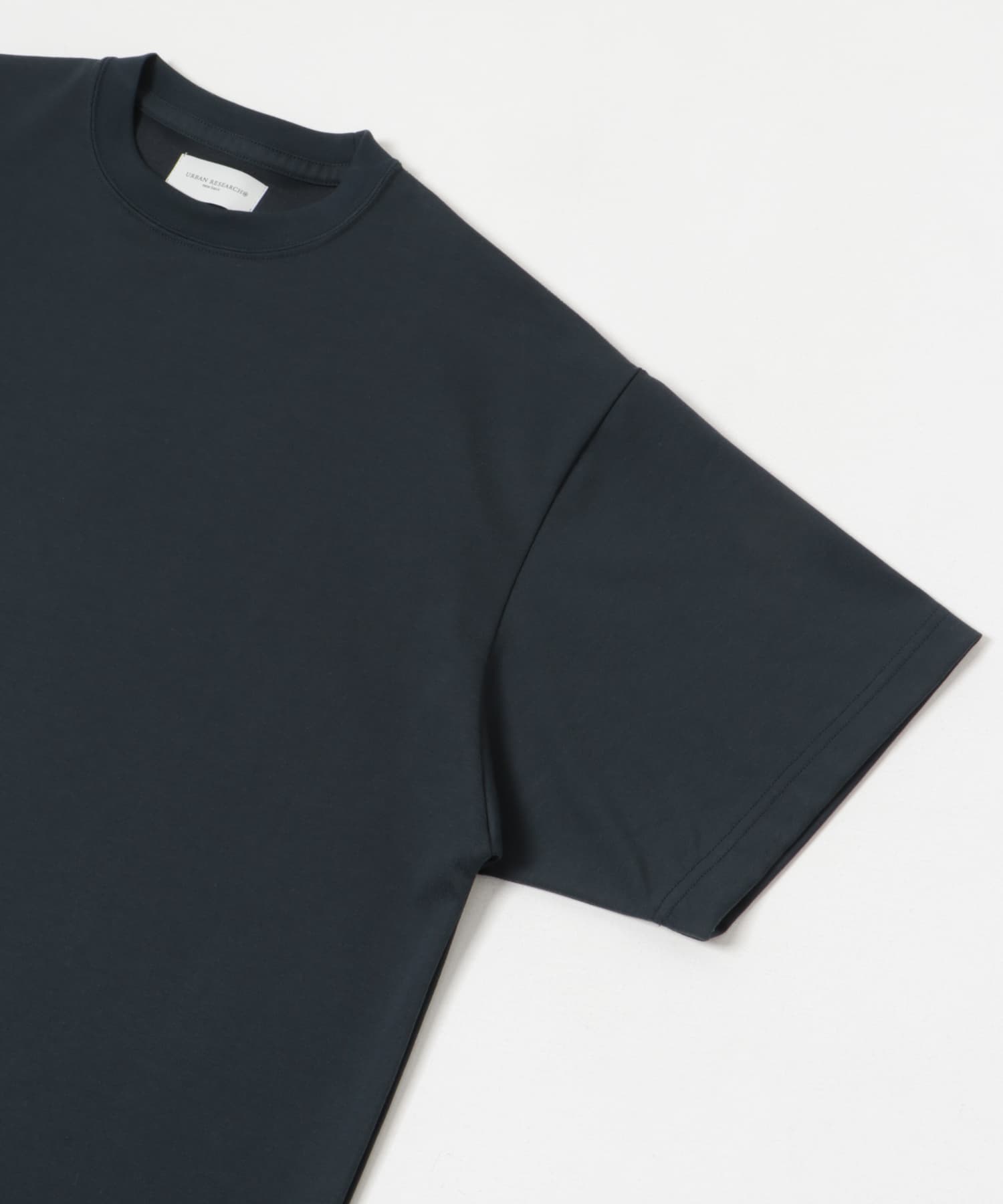 new basic　クールドライツイストヒートブロックショートスリーブ NAVY M