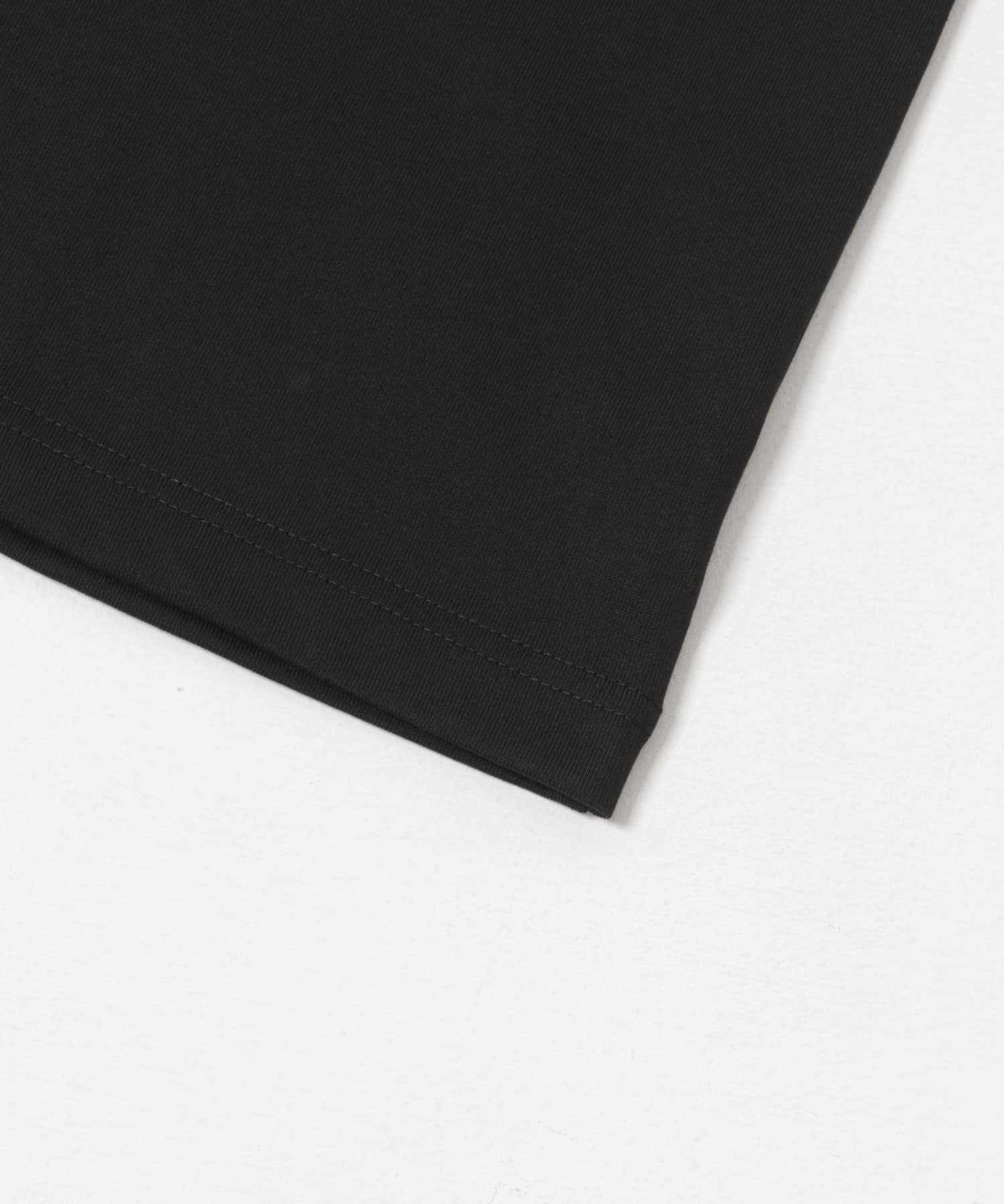 new basic　クールドライツイストヒートブロックショートスリーブ BLACK M