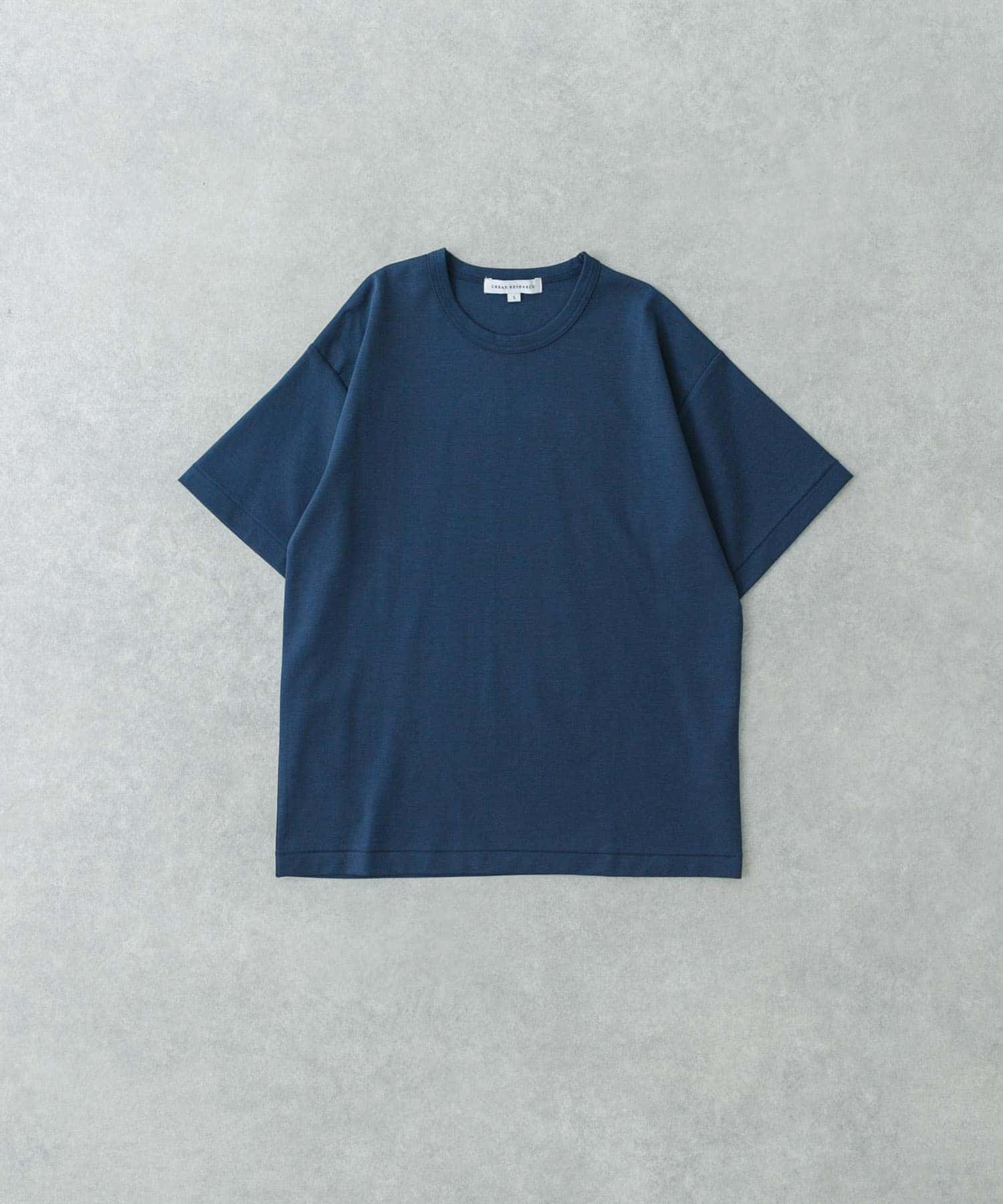 接触冷感スムージーTシャツ NAVY M