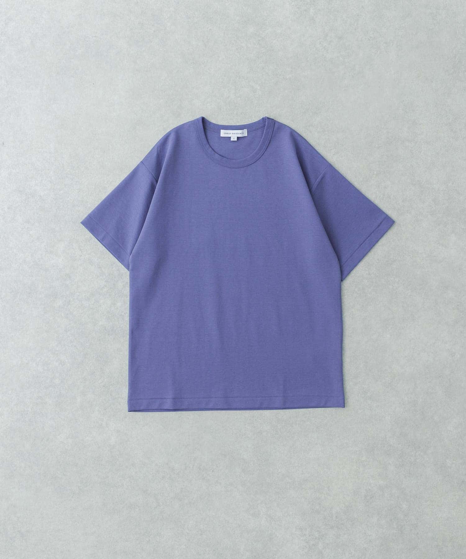 接触冷感スムージーTシャツ S.BLUE M