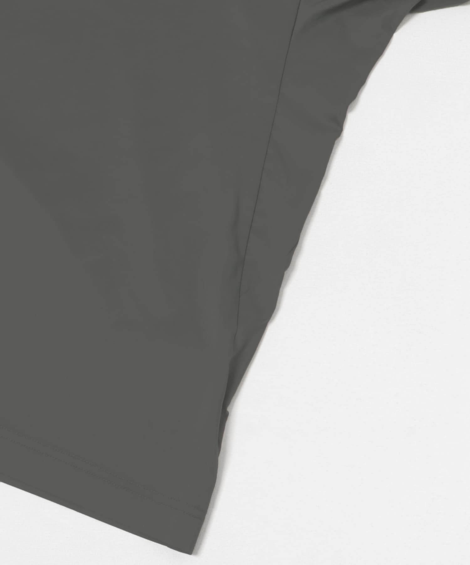 SHADOW RIP リブポロシャツ CHARCOAL M