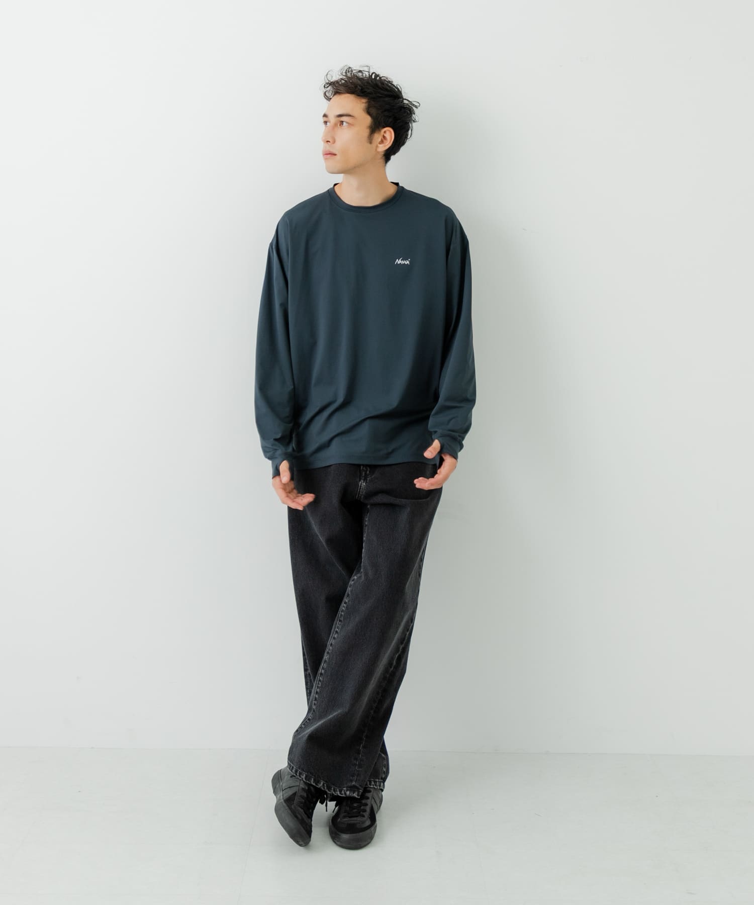 身長：181cm サイズ：L