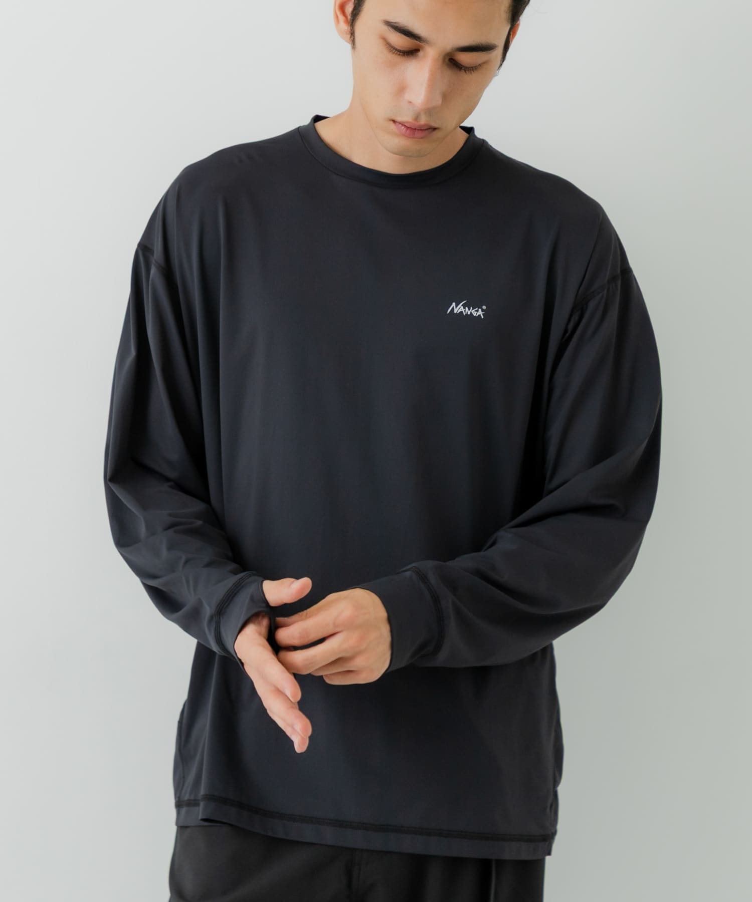 身長：181cm サイズ：L