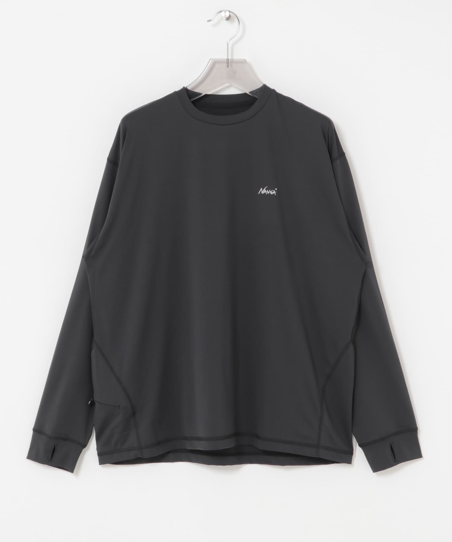 『別注』NANGA×URBAN RESEARCH RASH GUARD LONG-SLEEVE BLACK M