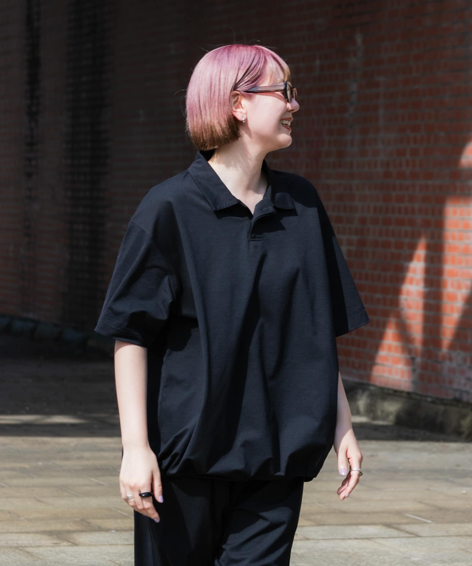 Wide Dad　SHADE TECH ポロシャツ