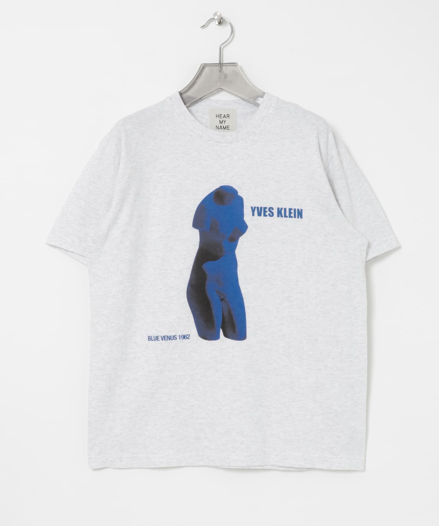 『別注』HEAR MY NAME×UR　YvesKlein Art T-shirts ASH1 M