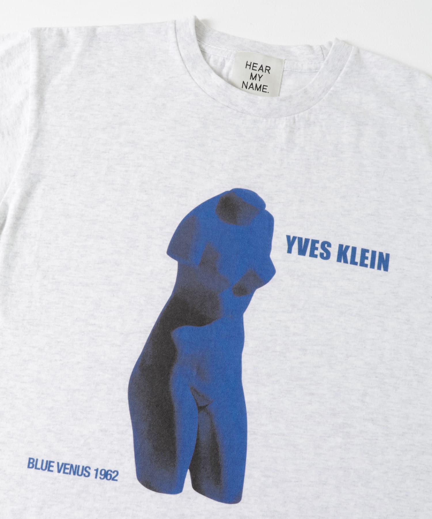 『別注』HEAR MY NAME×UR　YvesKlein Art T-shirts ASH1 M