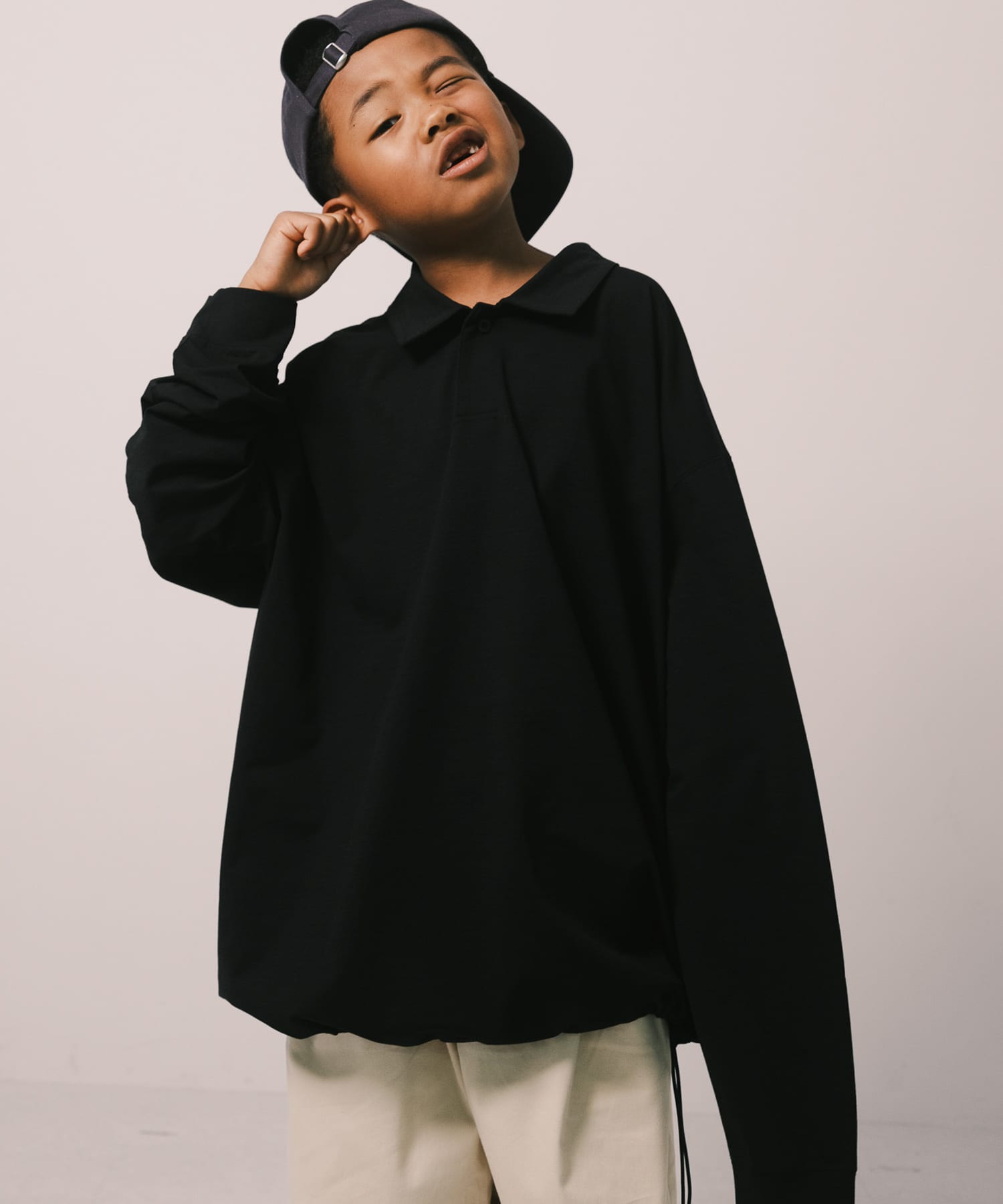 Wide Dad　SHADE TECH ポロシャツ ロングスリーブ