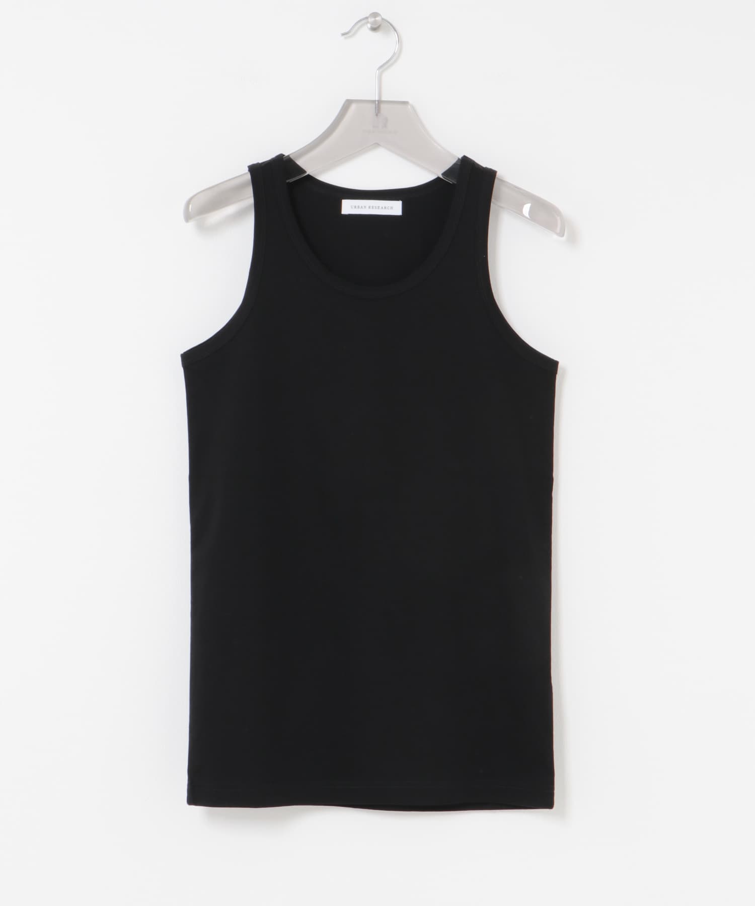スムースタンクトップ BLACK M