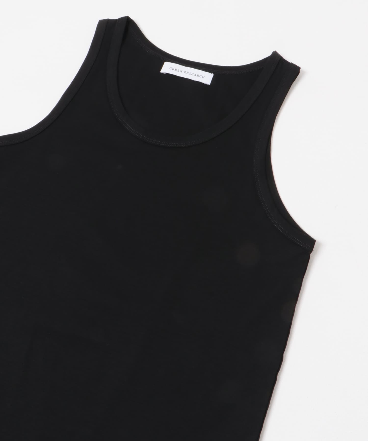 スムースタンクトップ BLACK M