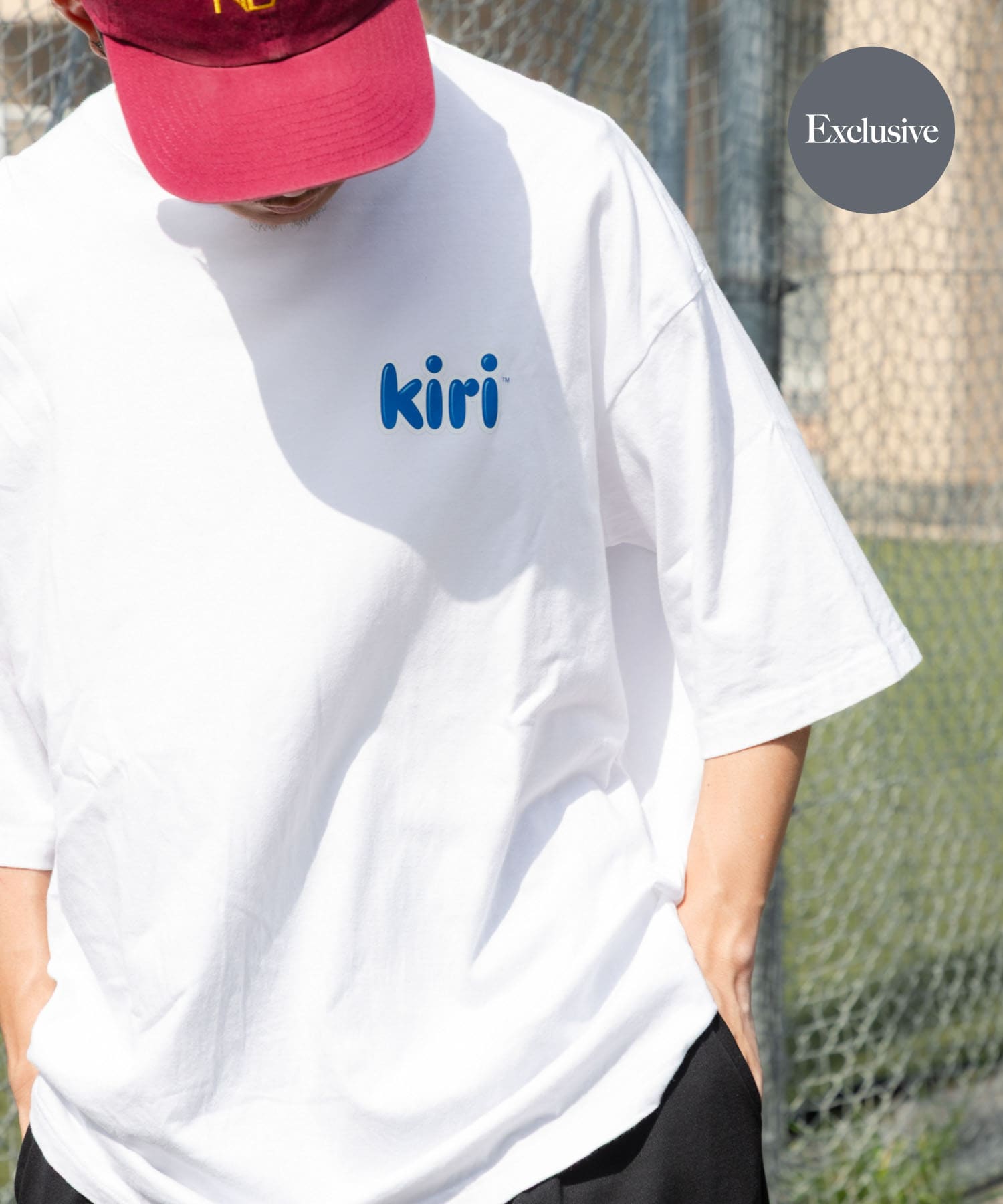 『別注』Kiri×Wide Dad　Logo T-shirts