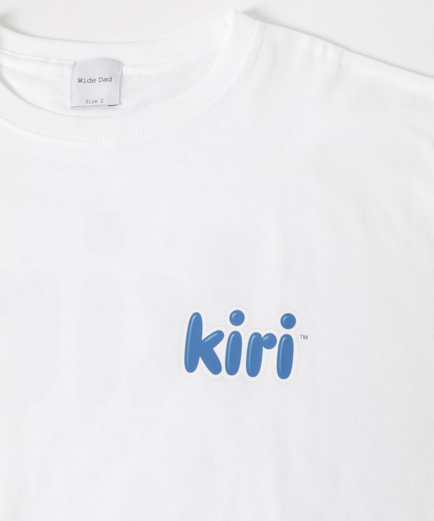 『別注』Kiri×URBAN RESEARCH　Logo T-shirts WHITE 1