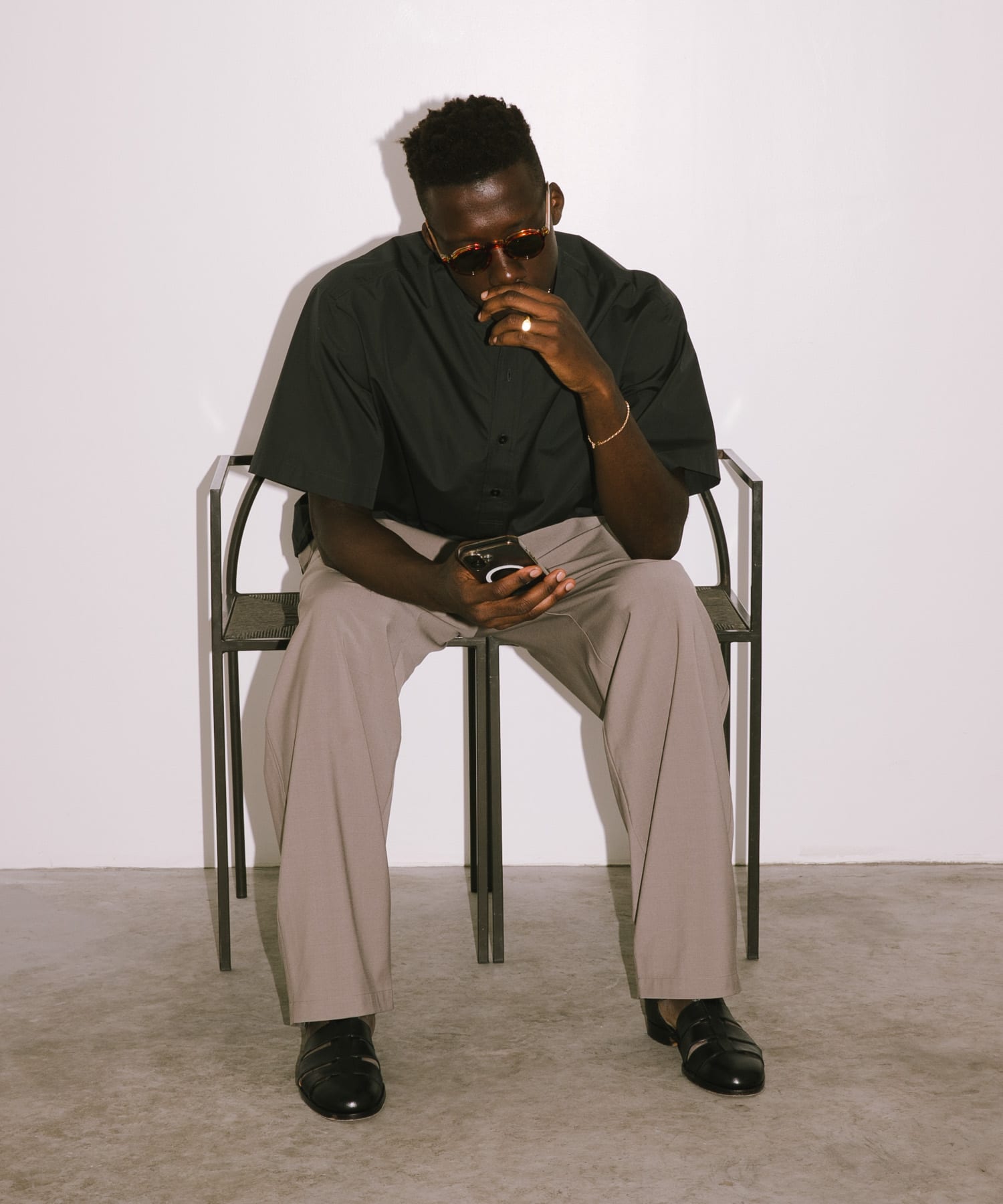 身長：182cm サイズ：L