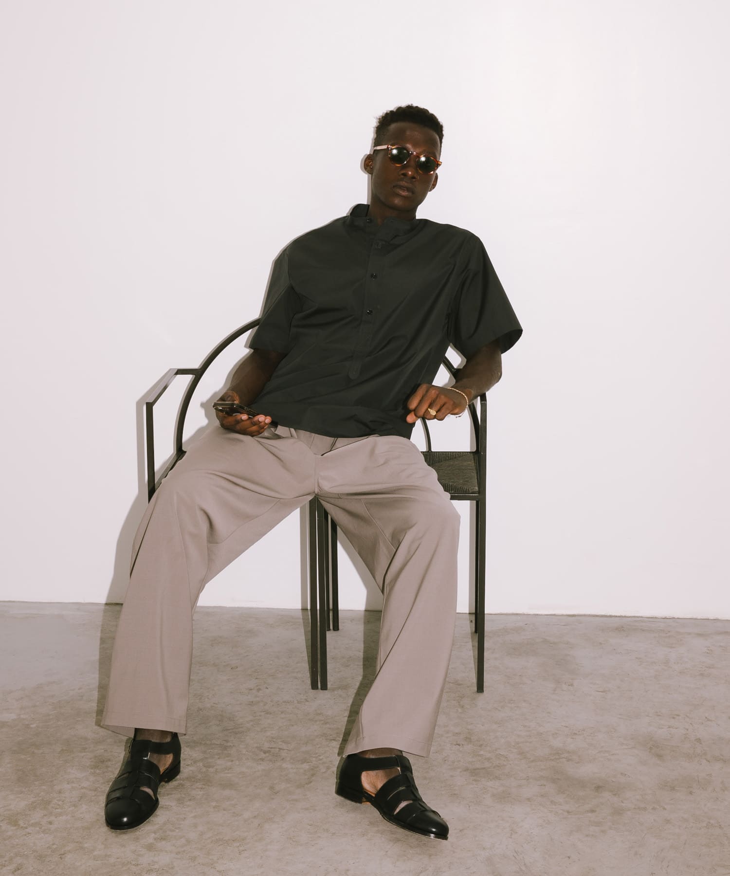 身長：182cm サイズ：L