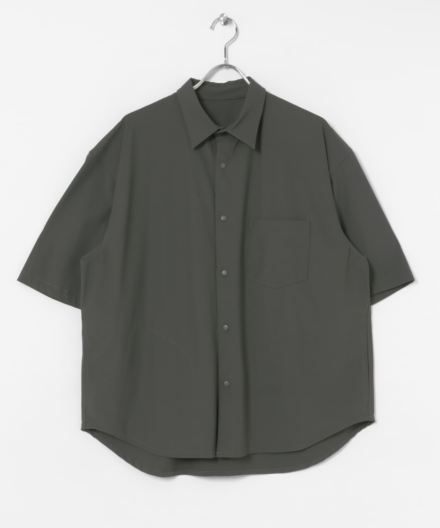 FREEZY SNAP SHIRTS D GREEN M