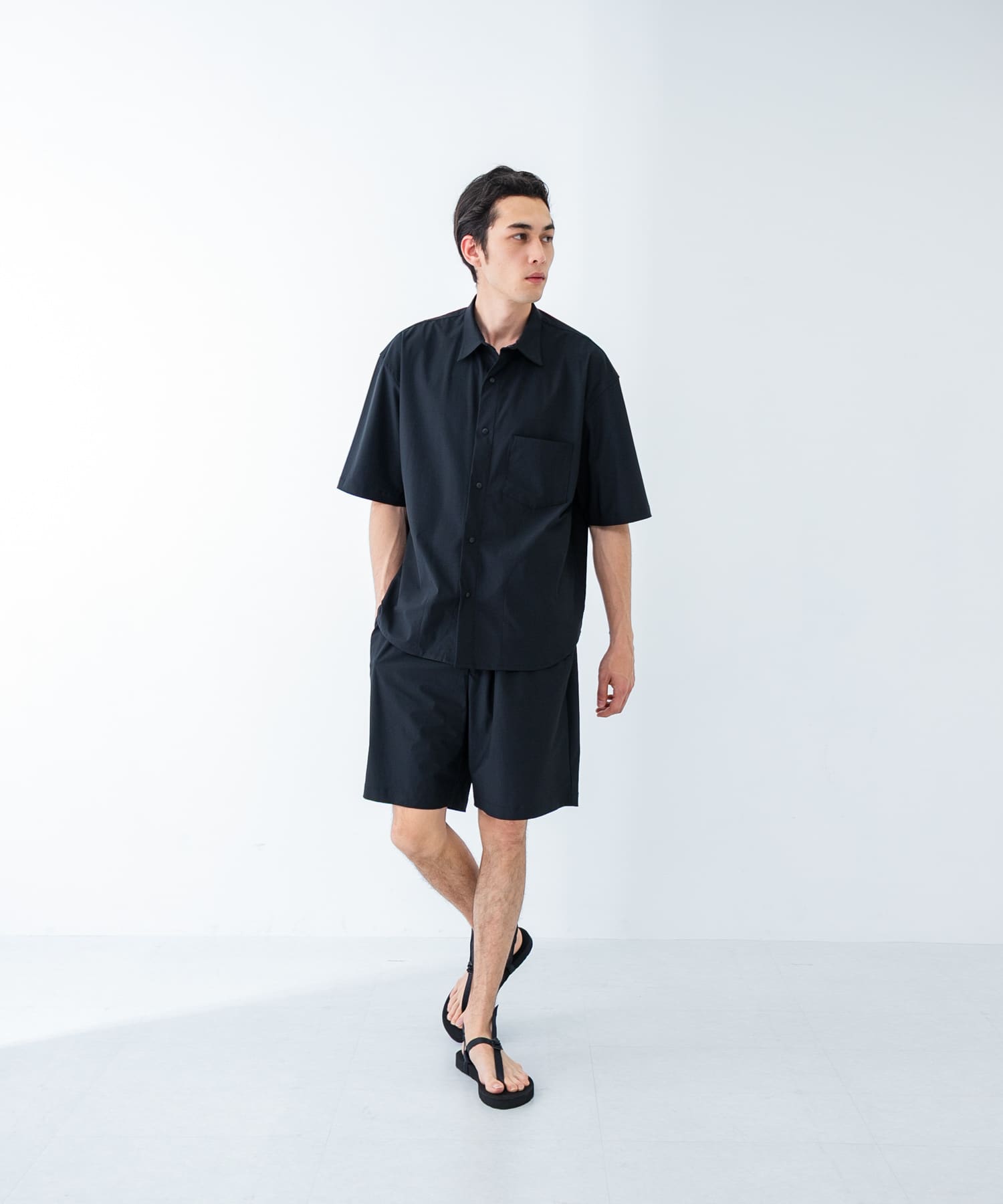 FREEZY SNAP SHIRTS(M BLACK): トップス｜URBAN RESEARCH公式