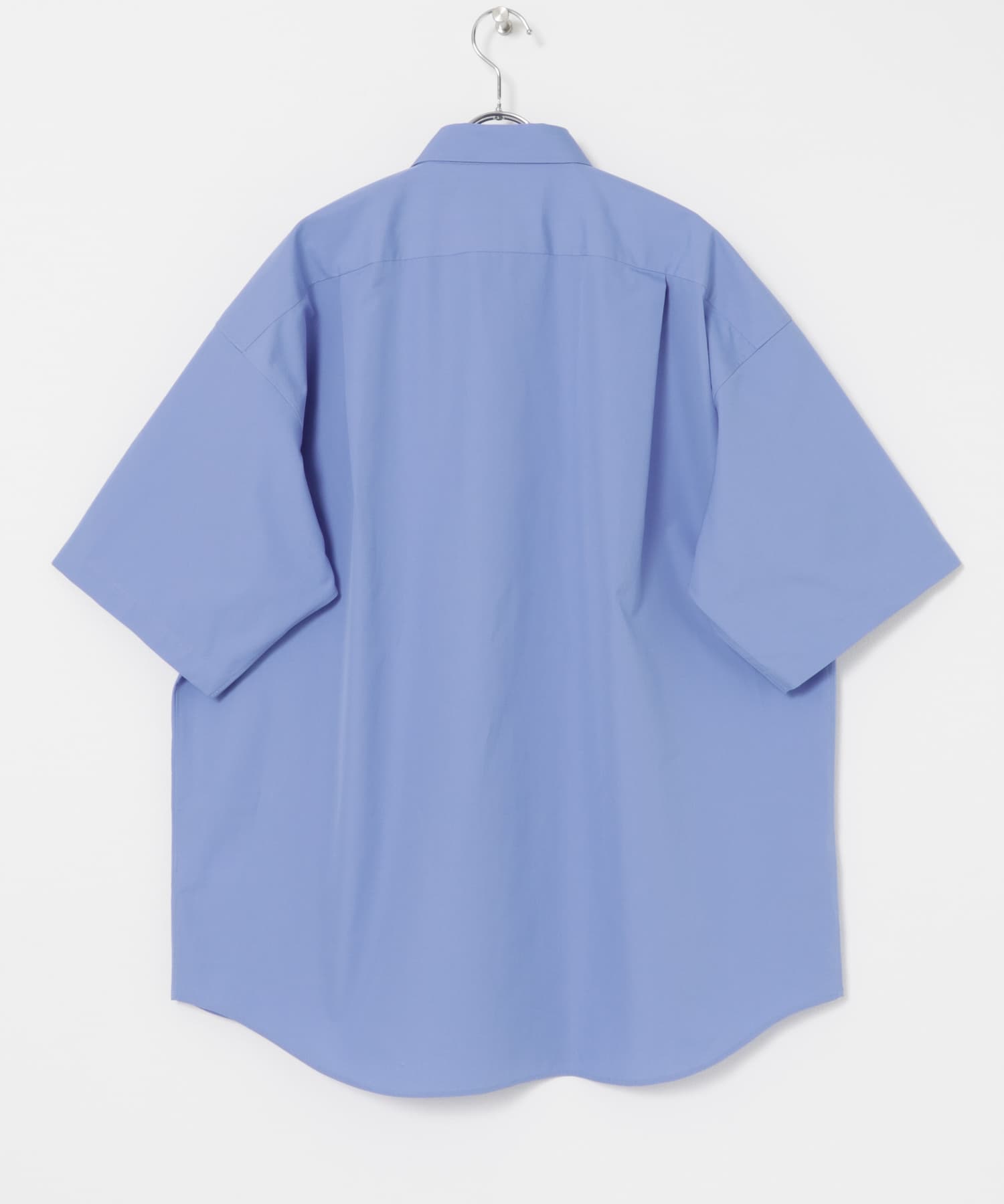 new basic　THOMAS MASON SHORT-SLEEVE OVER SHIRTS ROYAL S