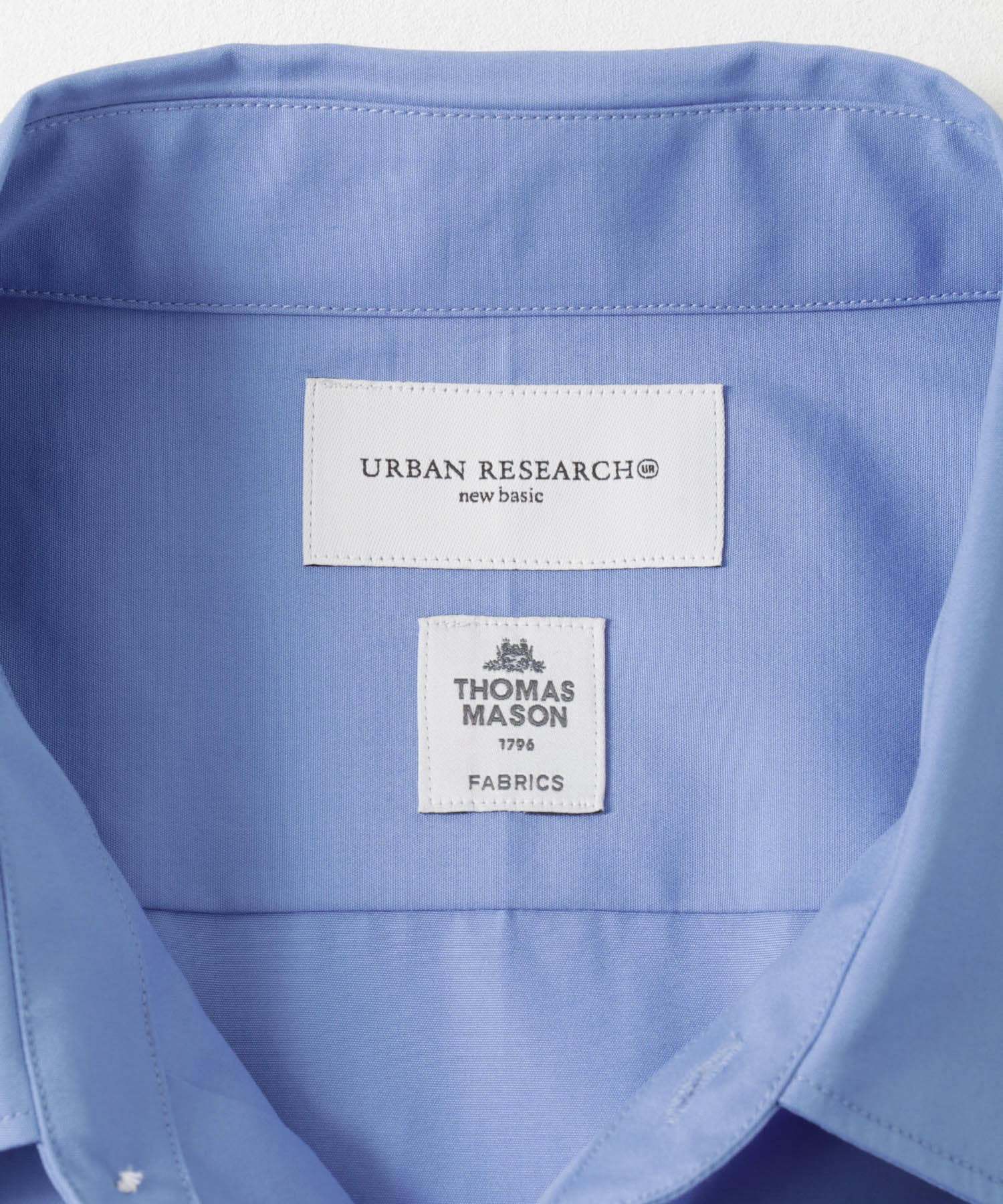 new basic　THOMAS MASON SHORT-SLEEVE OVER SHIRTS ROYAL S